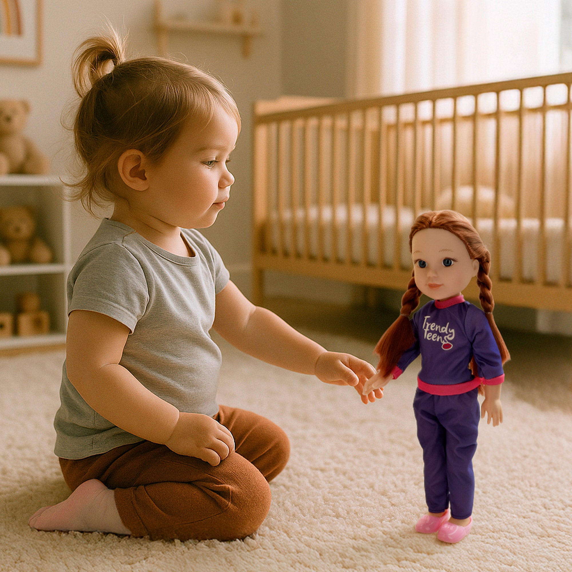 Muñeca articulada deportista 36 cm Mara