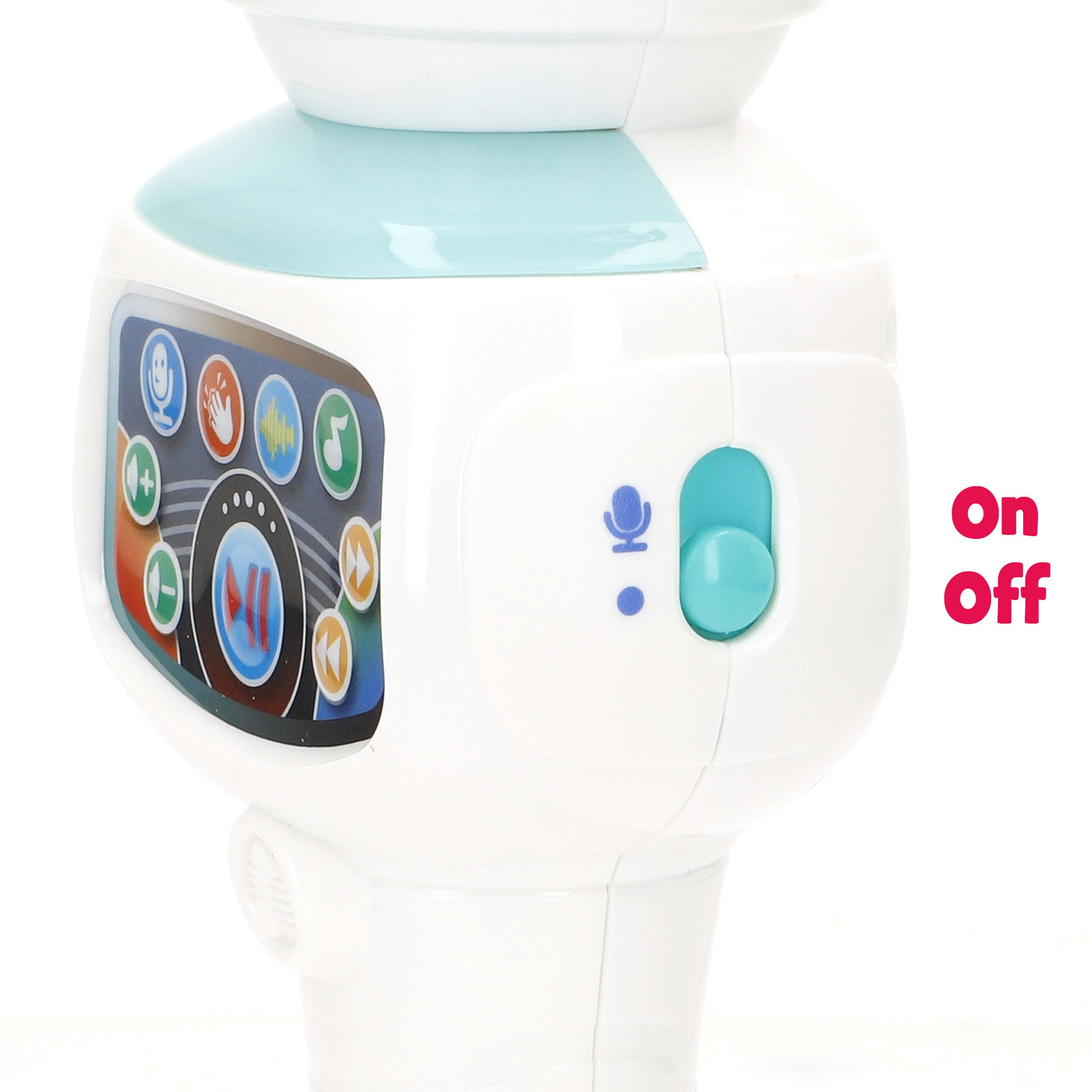 Winfun Micrófono karaoke inalámbrico juguete con luz, melodías y efectos