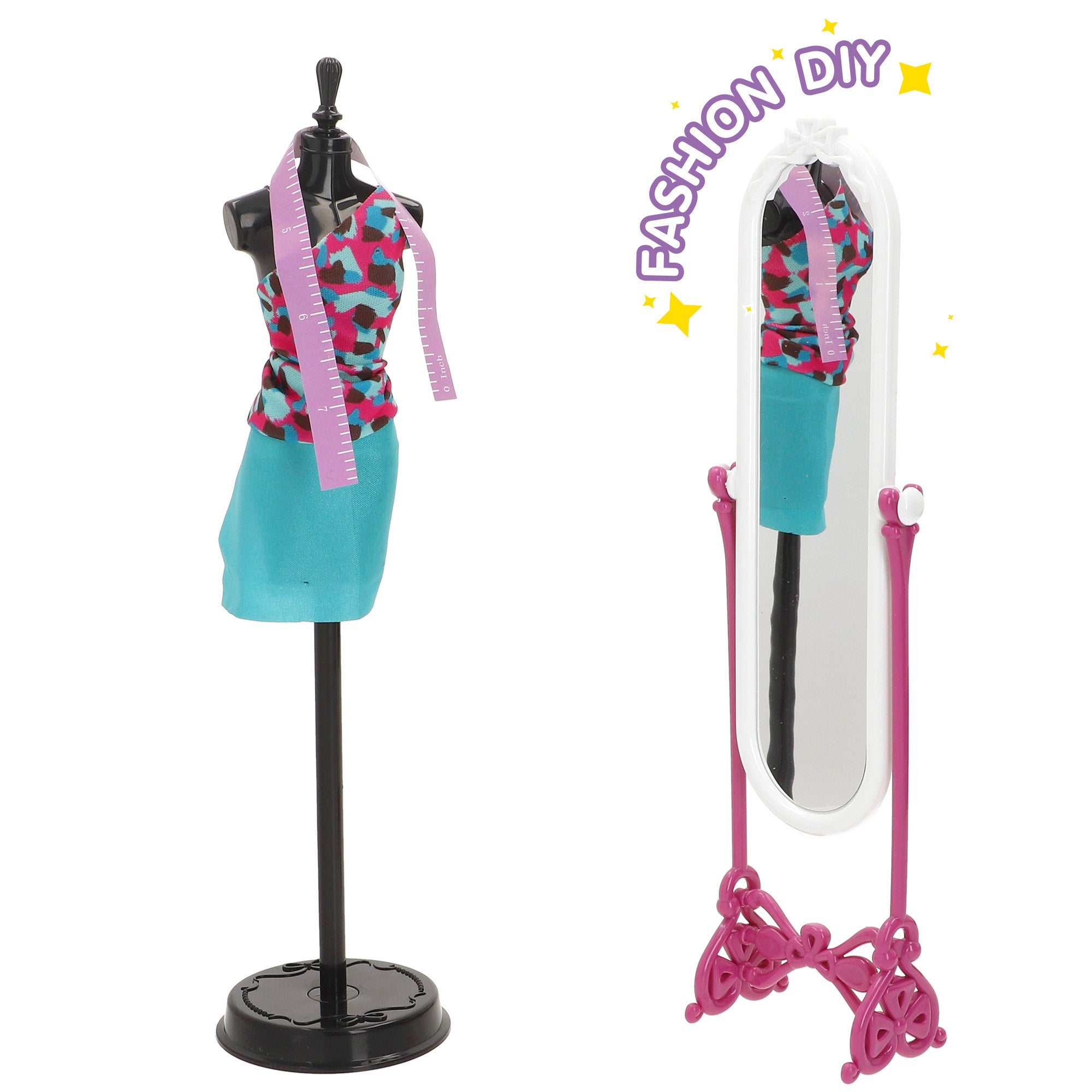 Muñeca diseñadora de moda 30 cm con accesorios Isabella