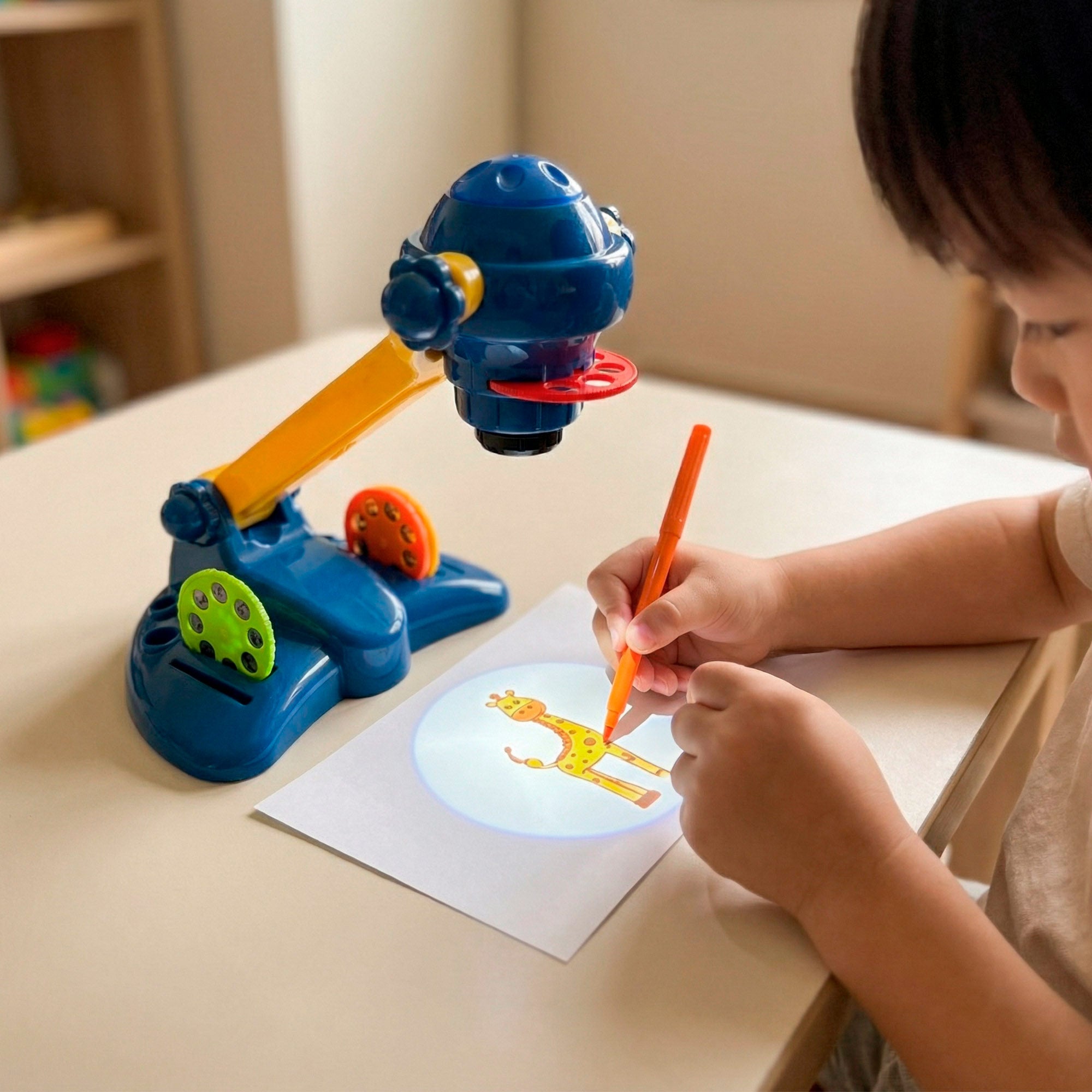 Proyector para dibujar con luz y sonido Good Idea!