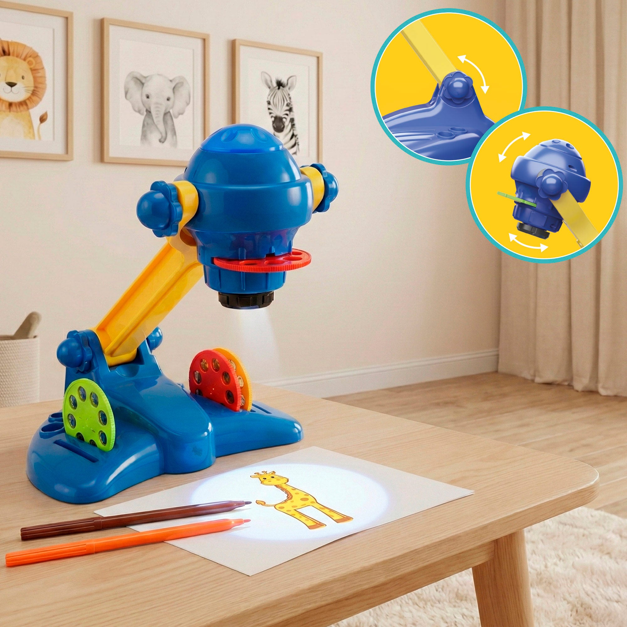 Proyector para dibujar con luz y sonido Good Idea!