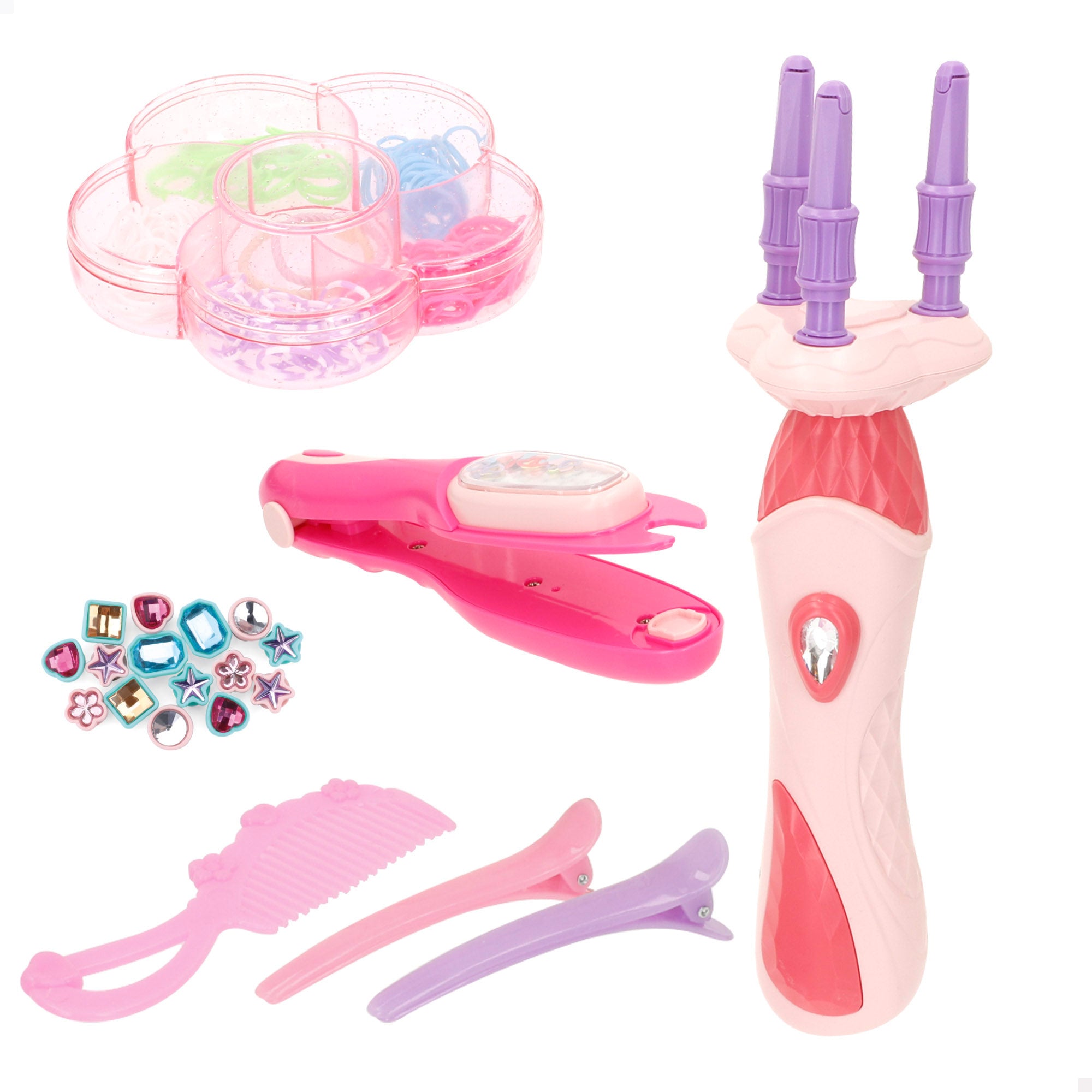 Set 2 en 1 peina y decora tu pelo Beauty