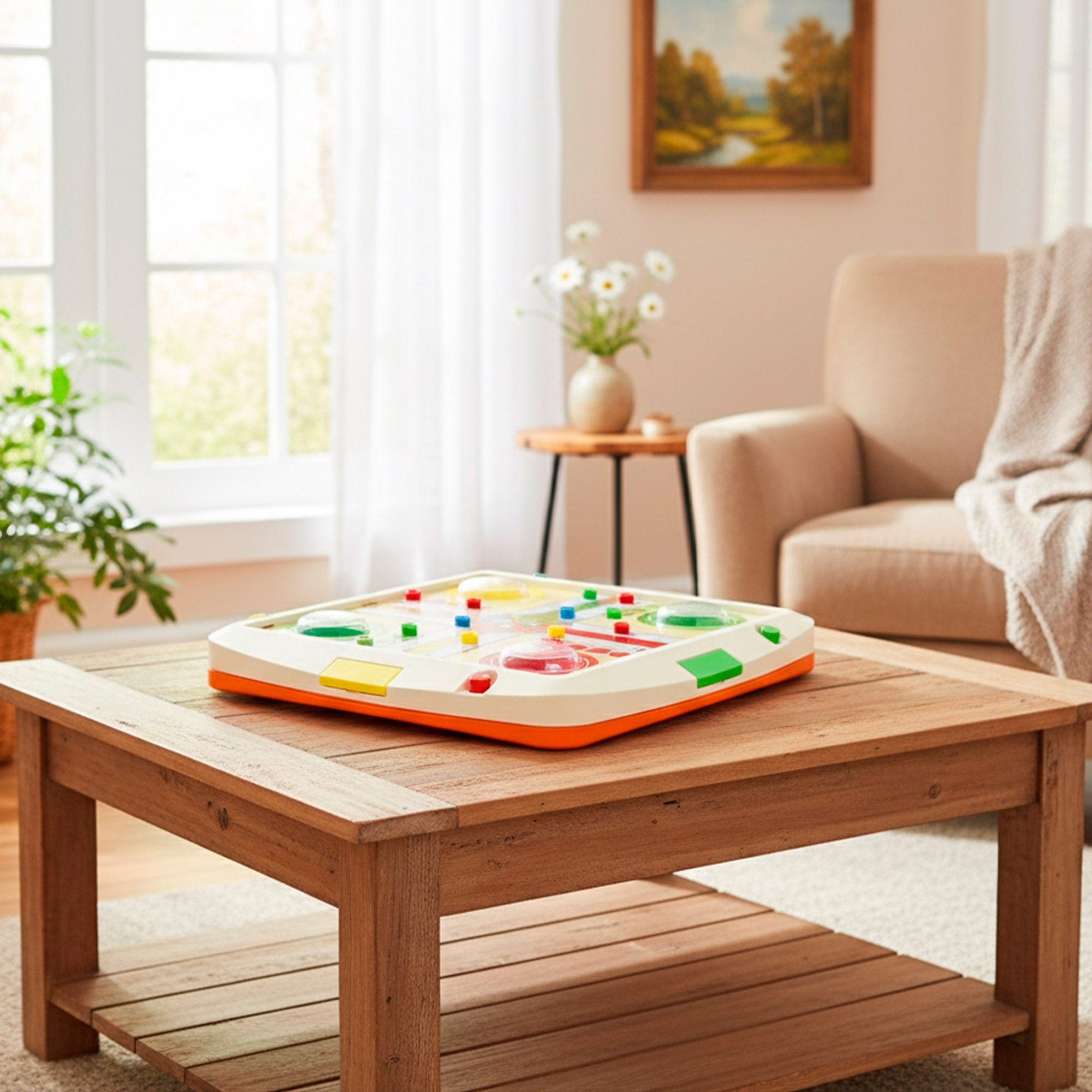 Multijuego 2 en 1: Parchís y Serpientes y escaleras CB Games