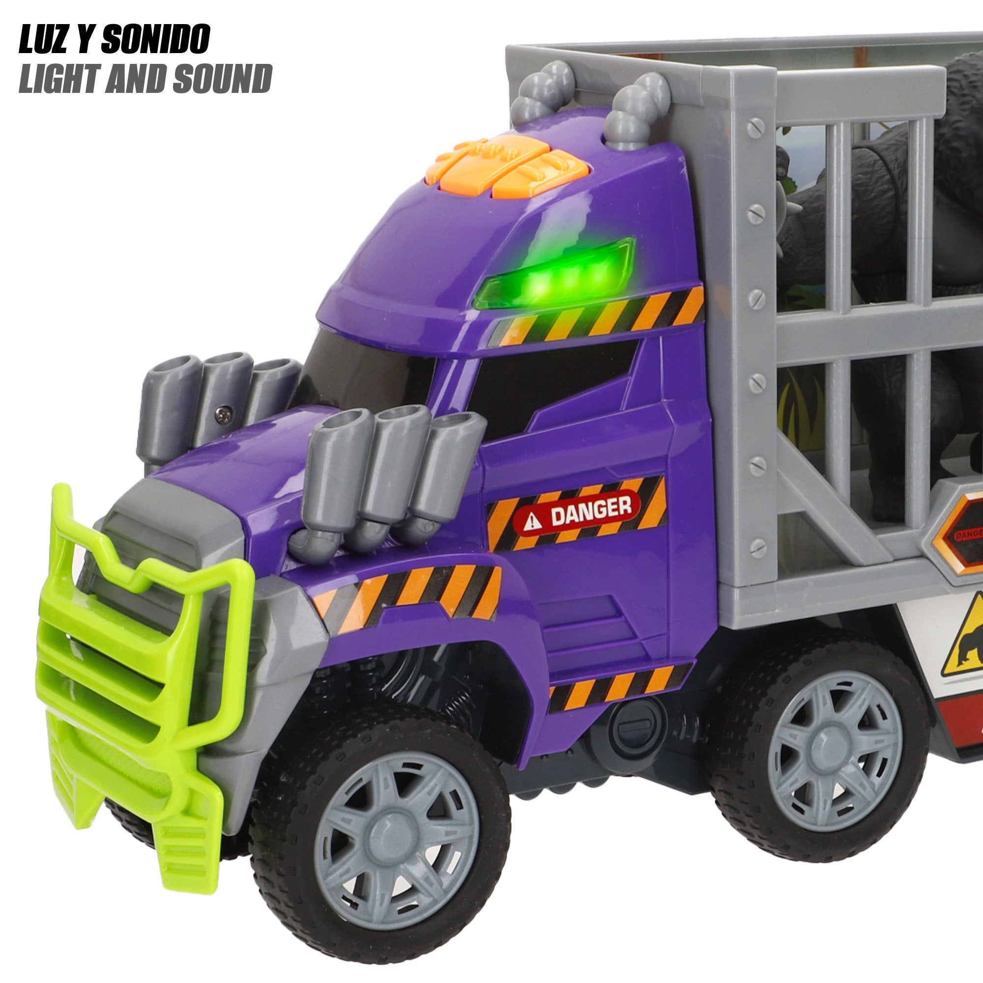 Camión rescate gorila de juguete con luces y sonidos Teamsterz