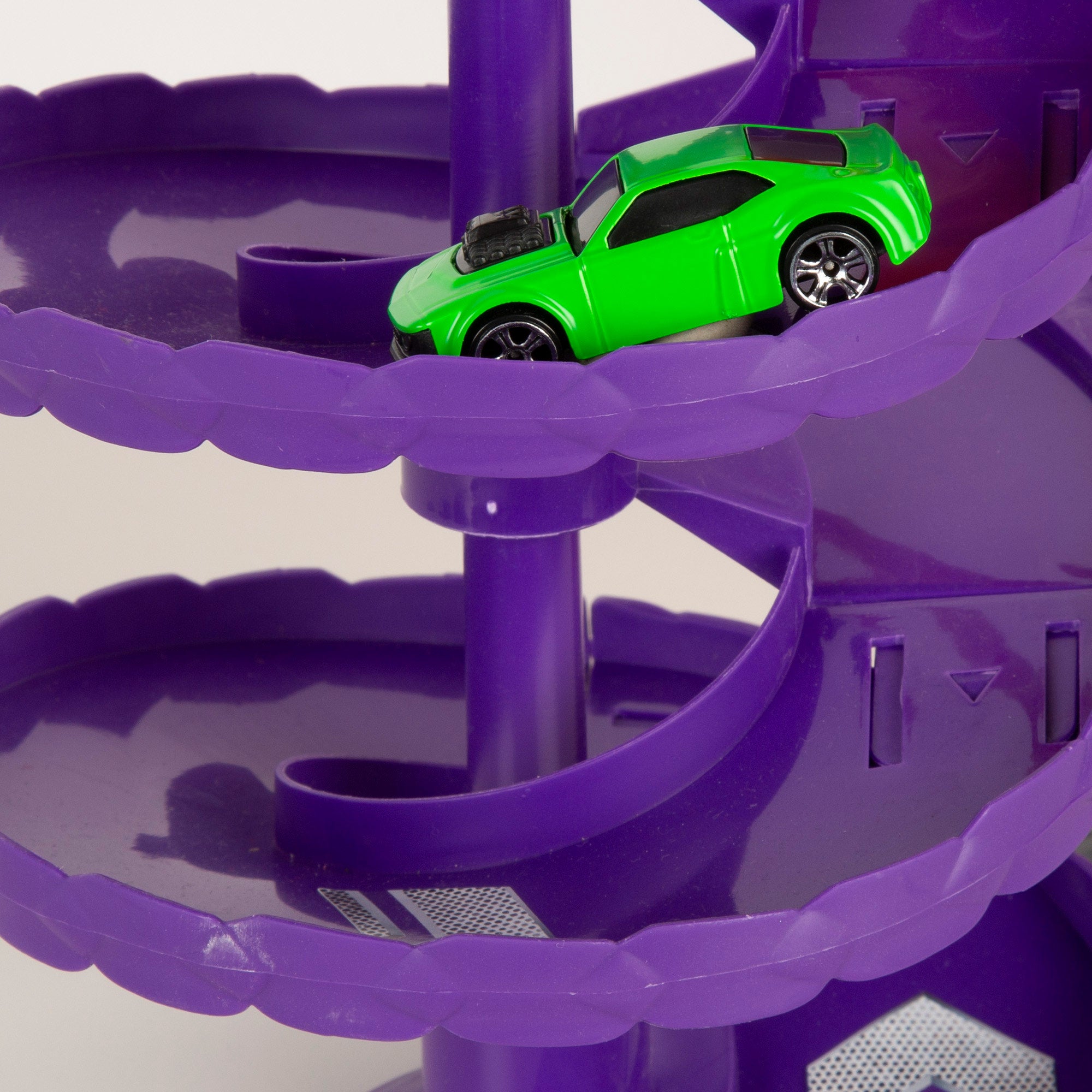 Garaje dragón con coche Teamsterz