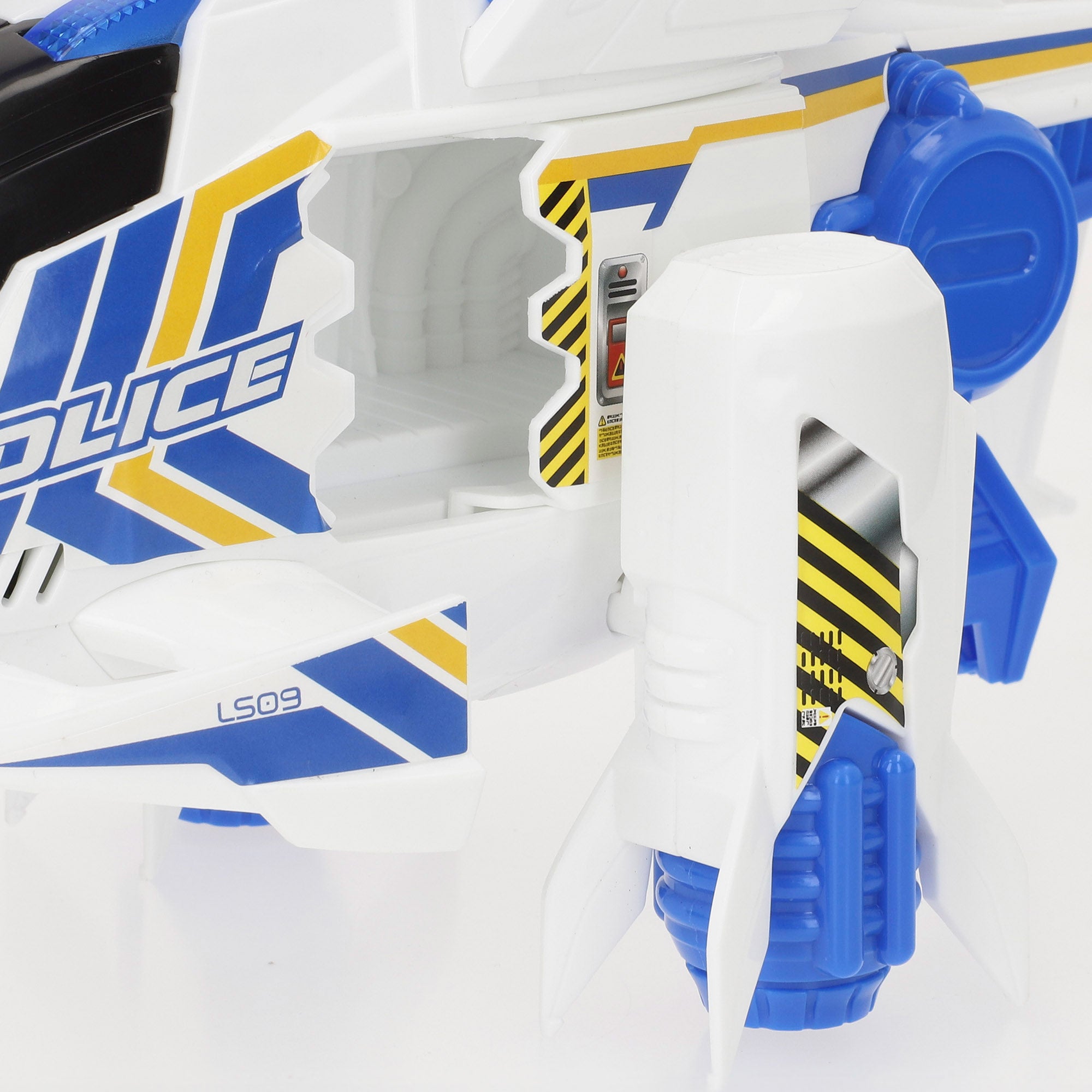 Helicóptero policía con luz y sonido Teamsterz