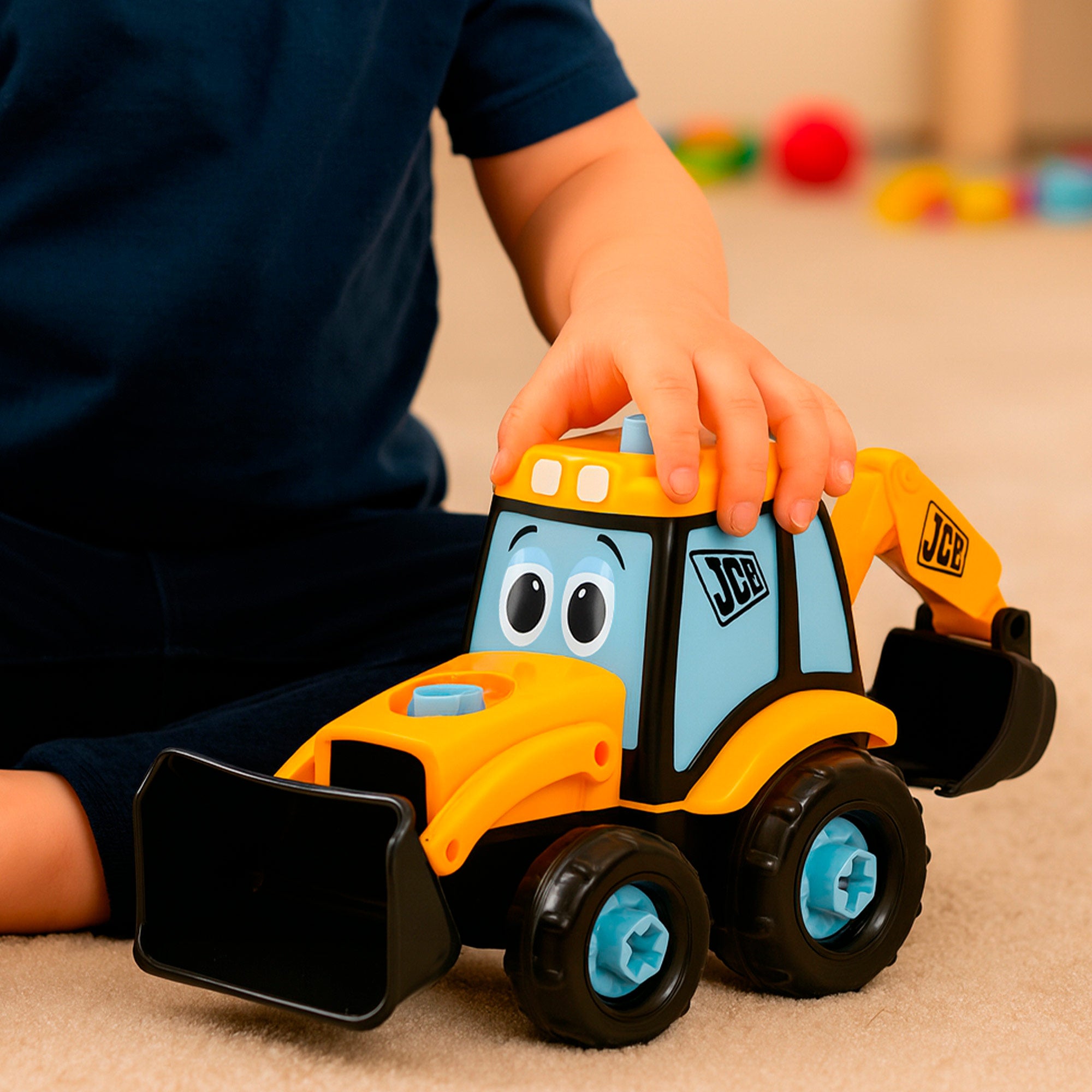 Camión excavadora desmontable con destornillador eléctrico Teamsterz