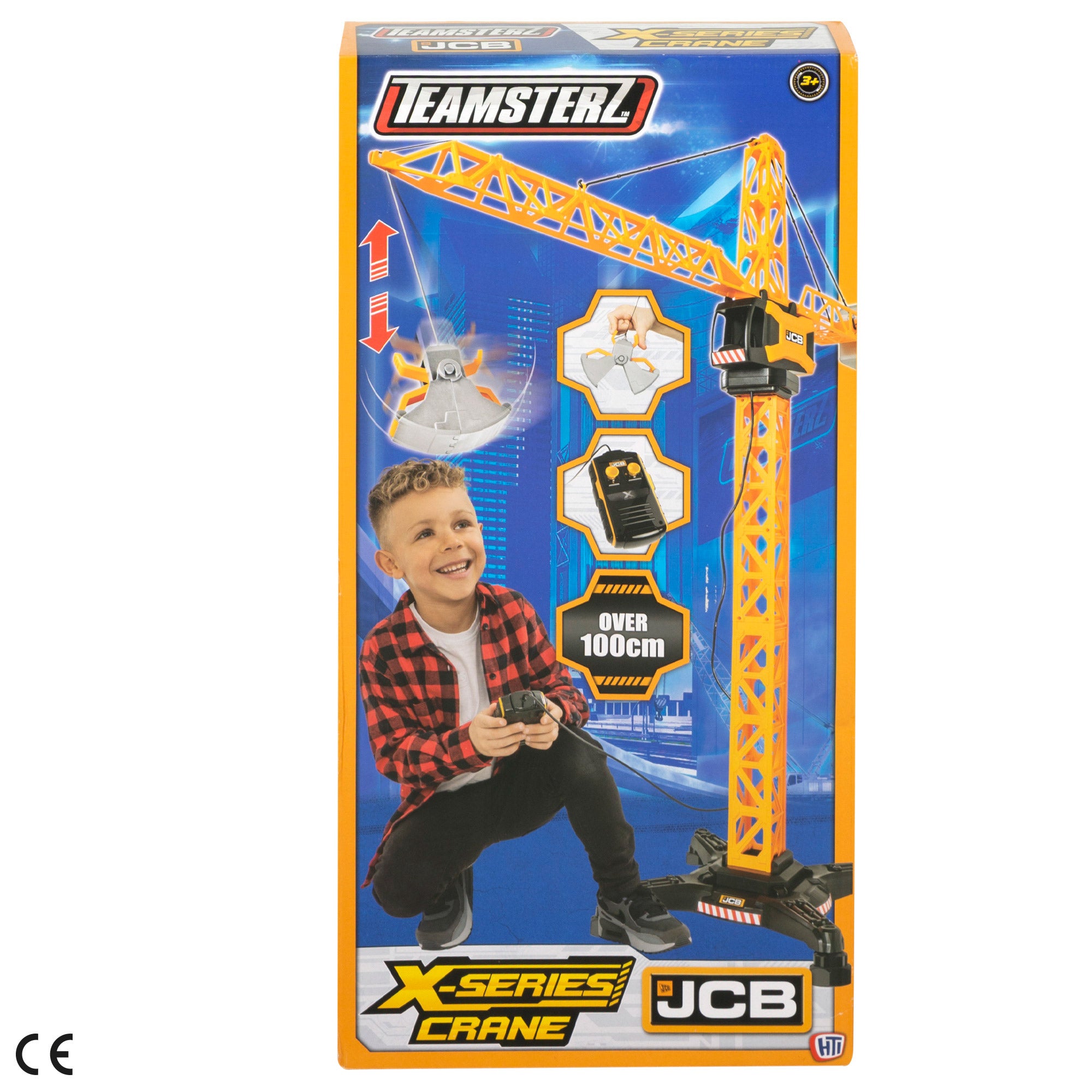 Grúa de construcción grande con control remoto Teamsterz