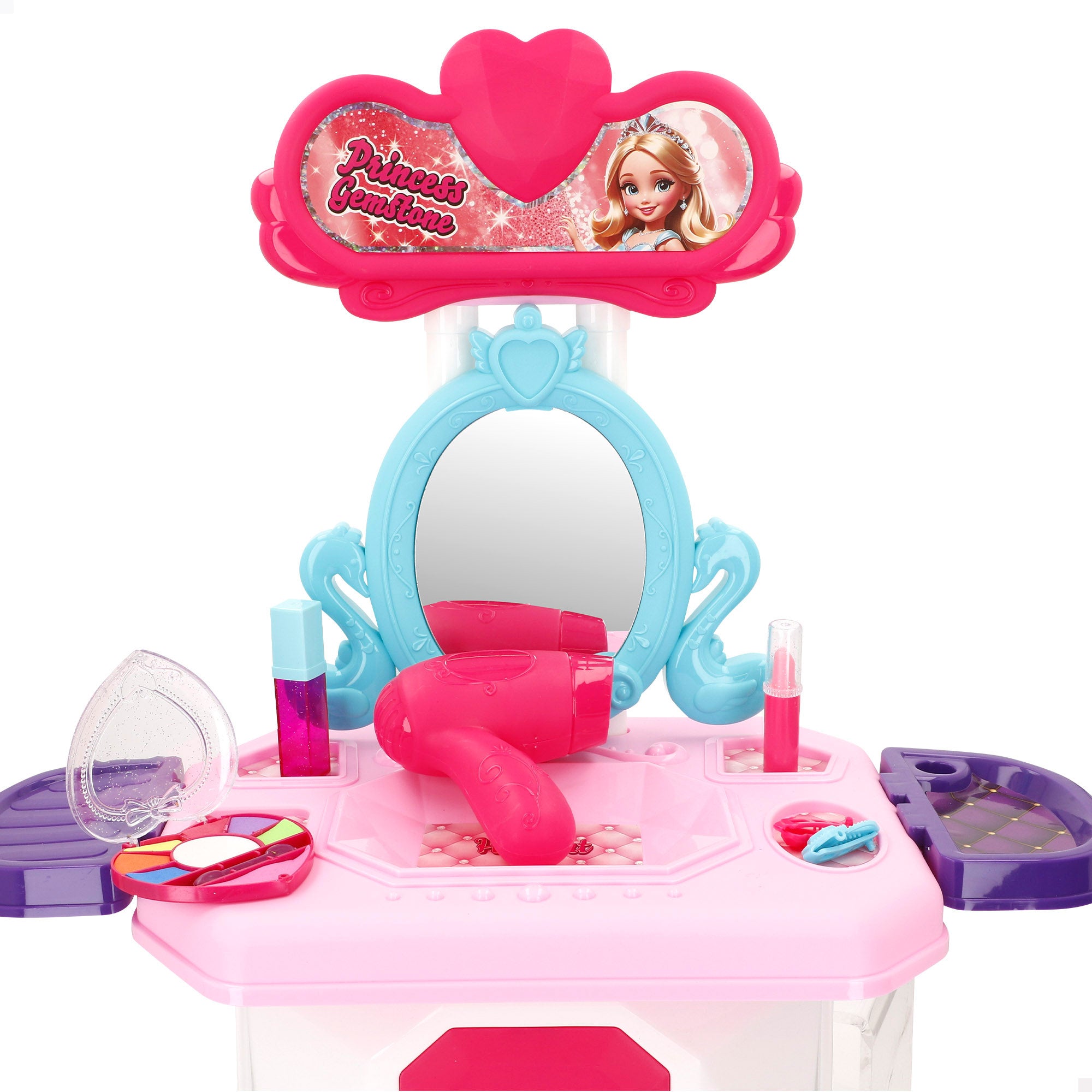 Trolley viaje tocador juguete con accesorios My Home