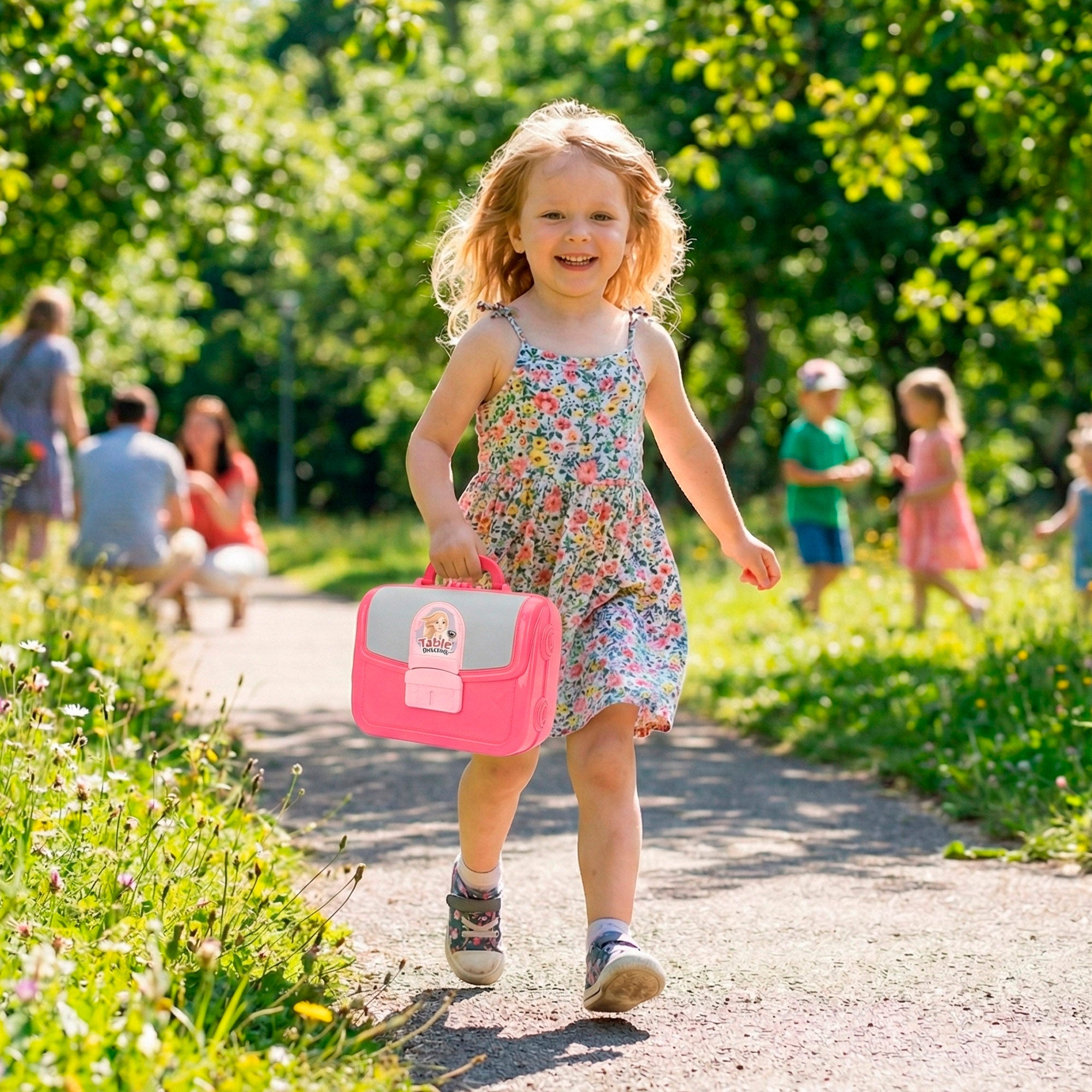 Maletín tocador juguete 3 en 1 con accesorios My Home