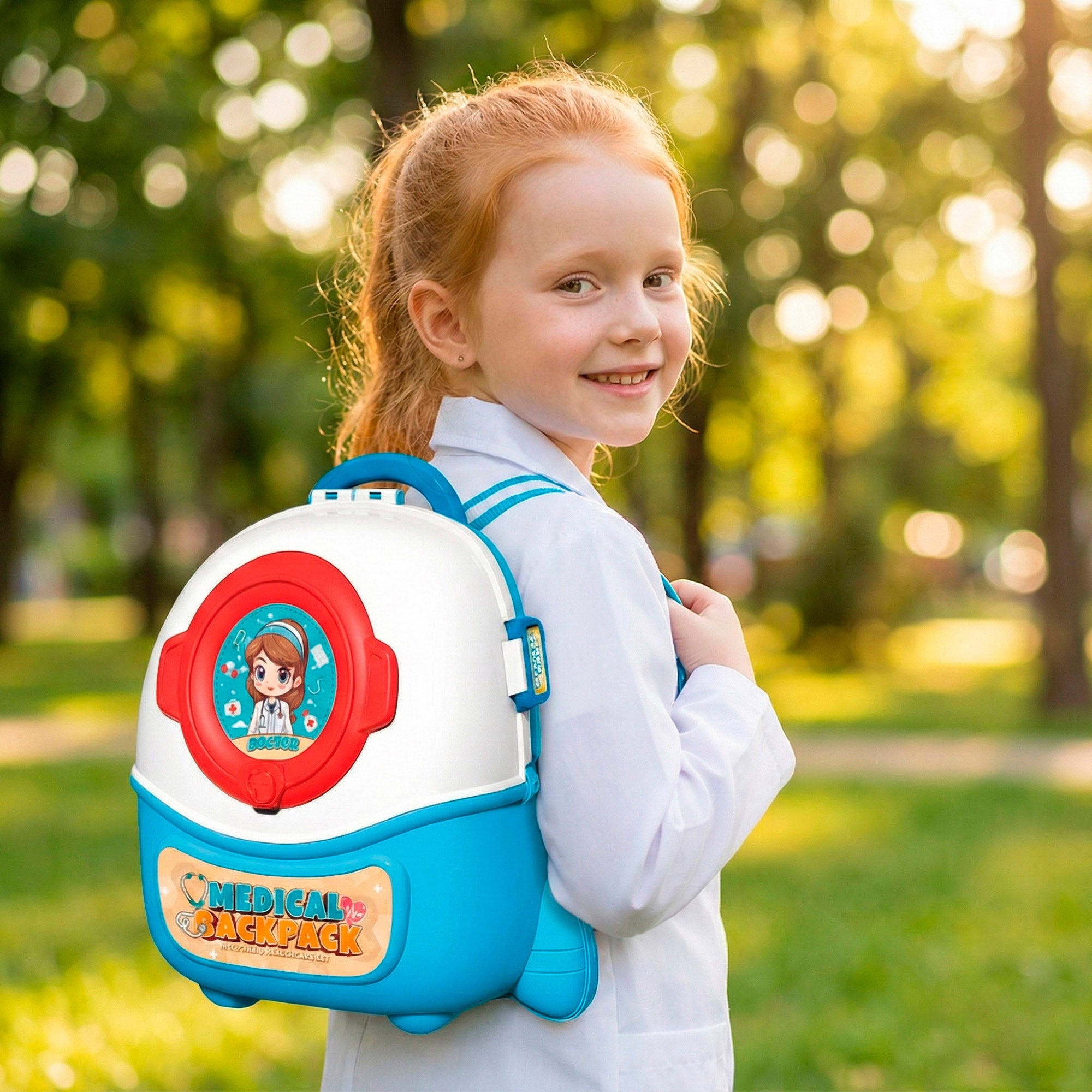 Mochila maletín doctor con accesorios My Home