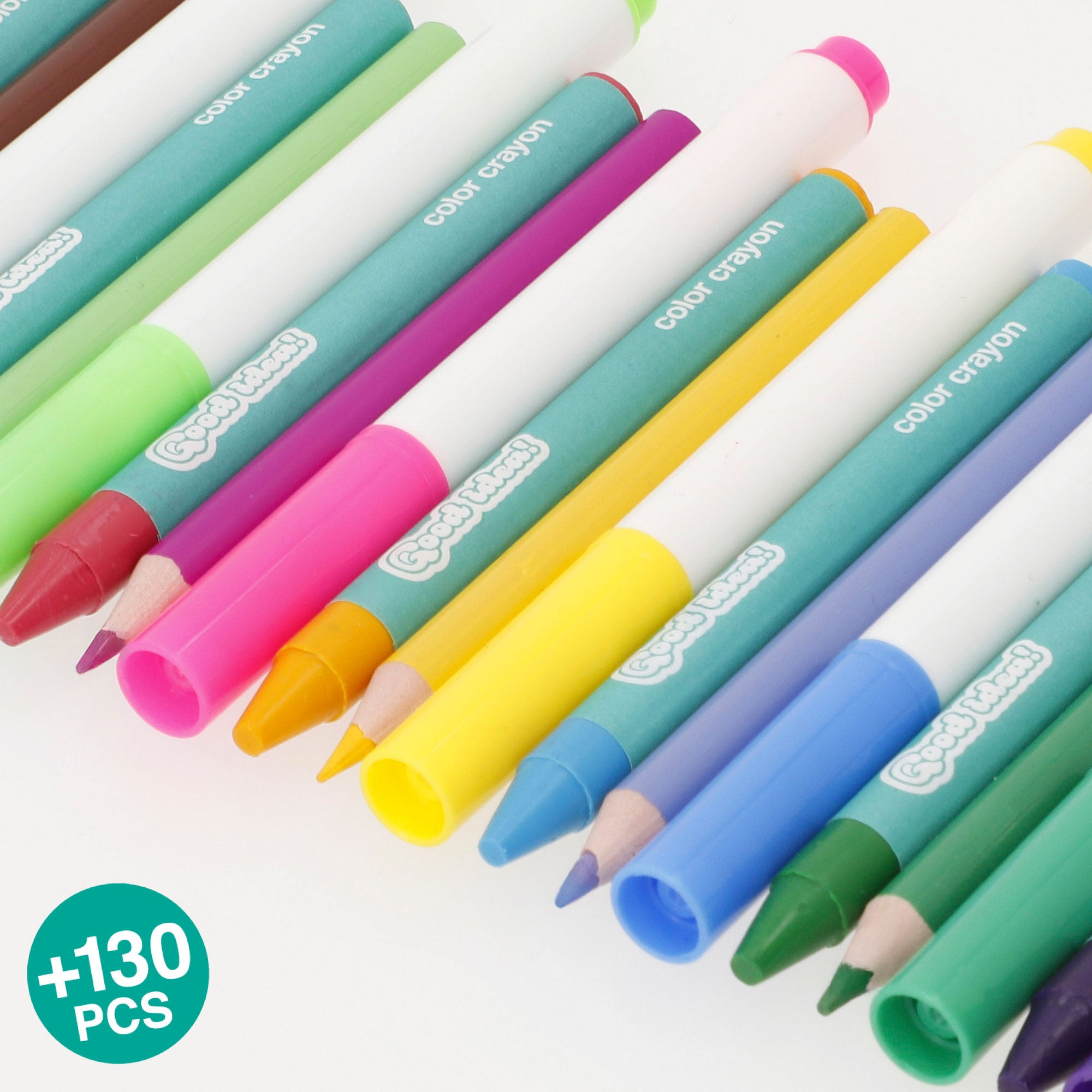 Maletín de dibujo infantil con 130 piezas de pintura y color COLORBABY