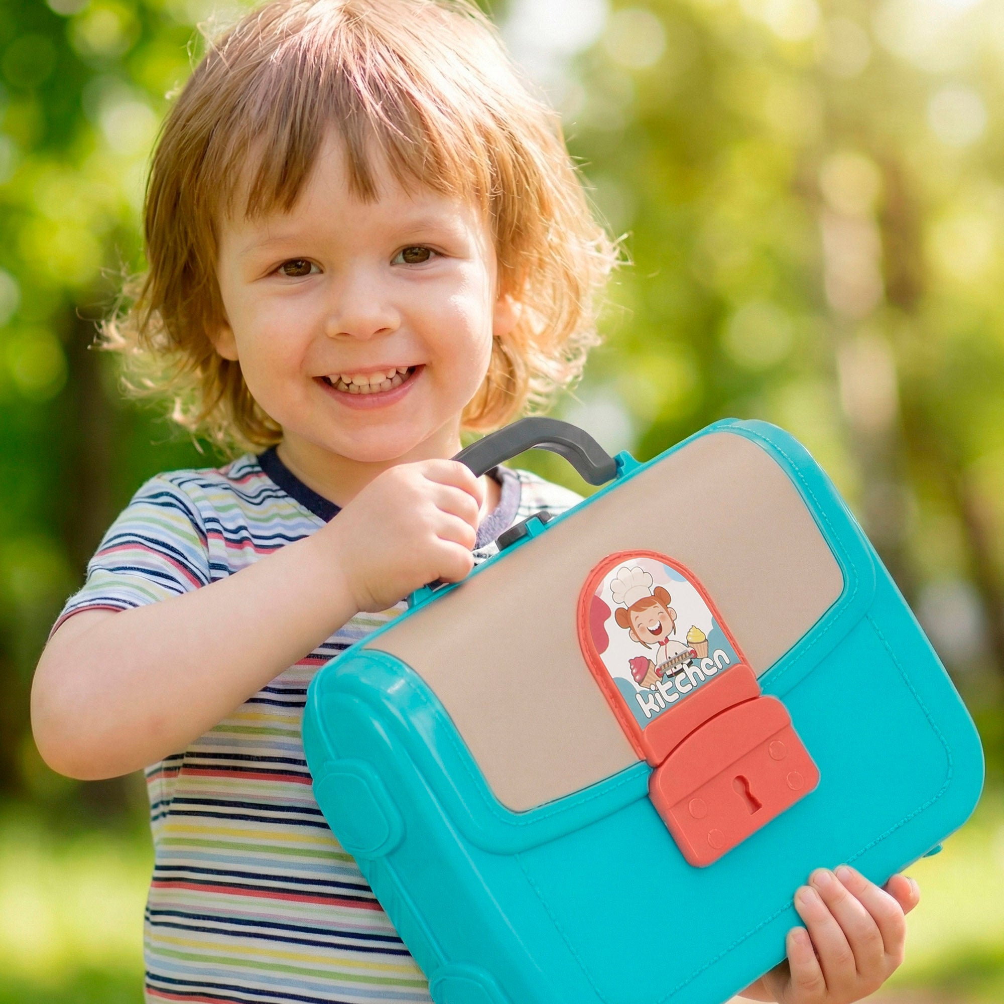 Maletín cocina juguete 3 en 1 con accesorios My Home