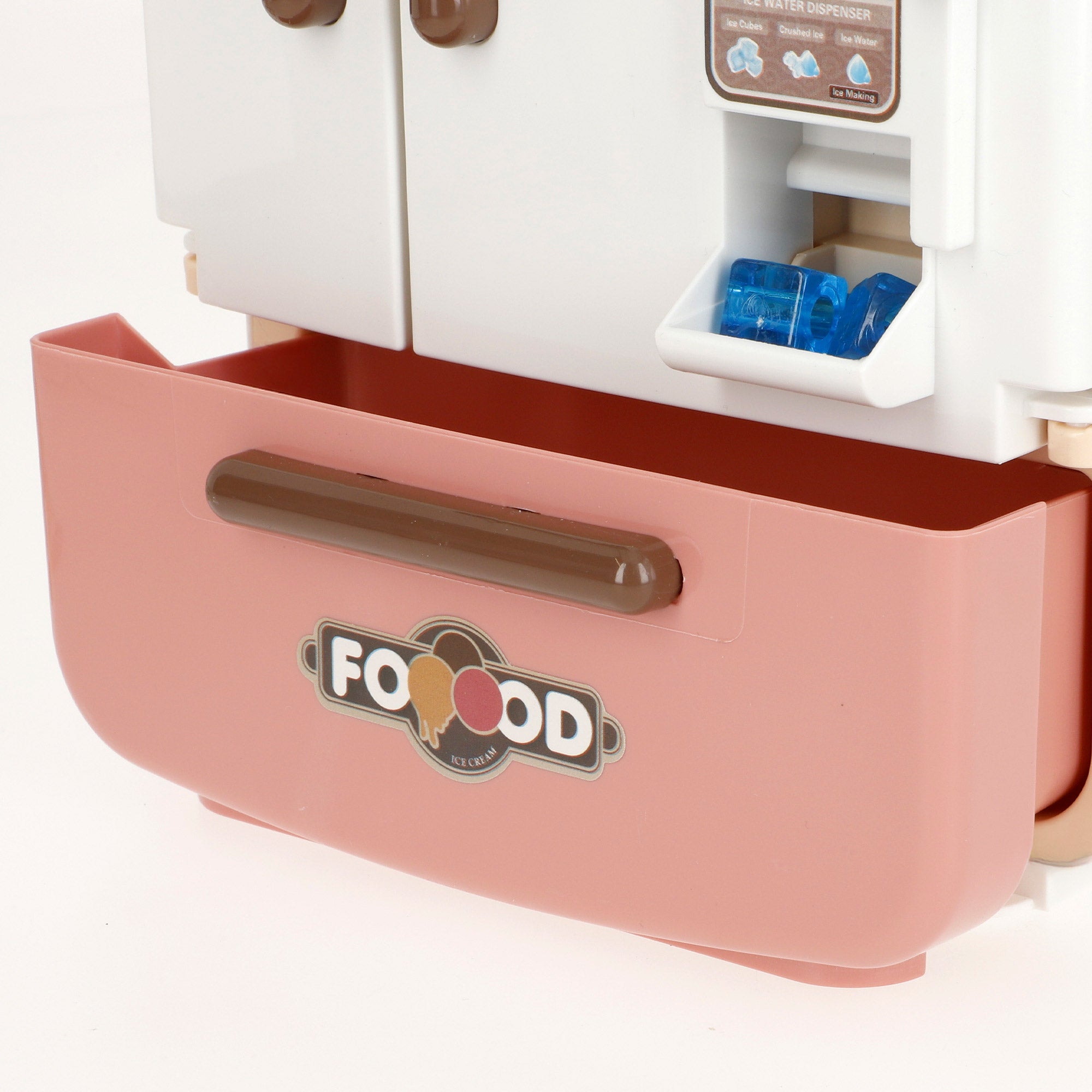 Frigorífico miniatura con alimentos luz y sonido My Mini World