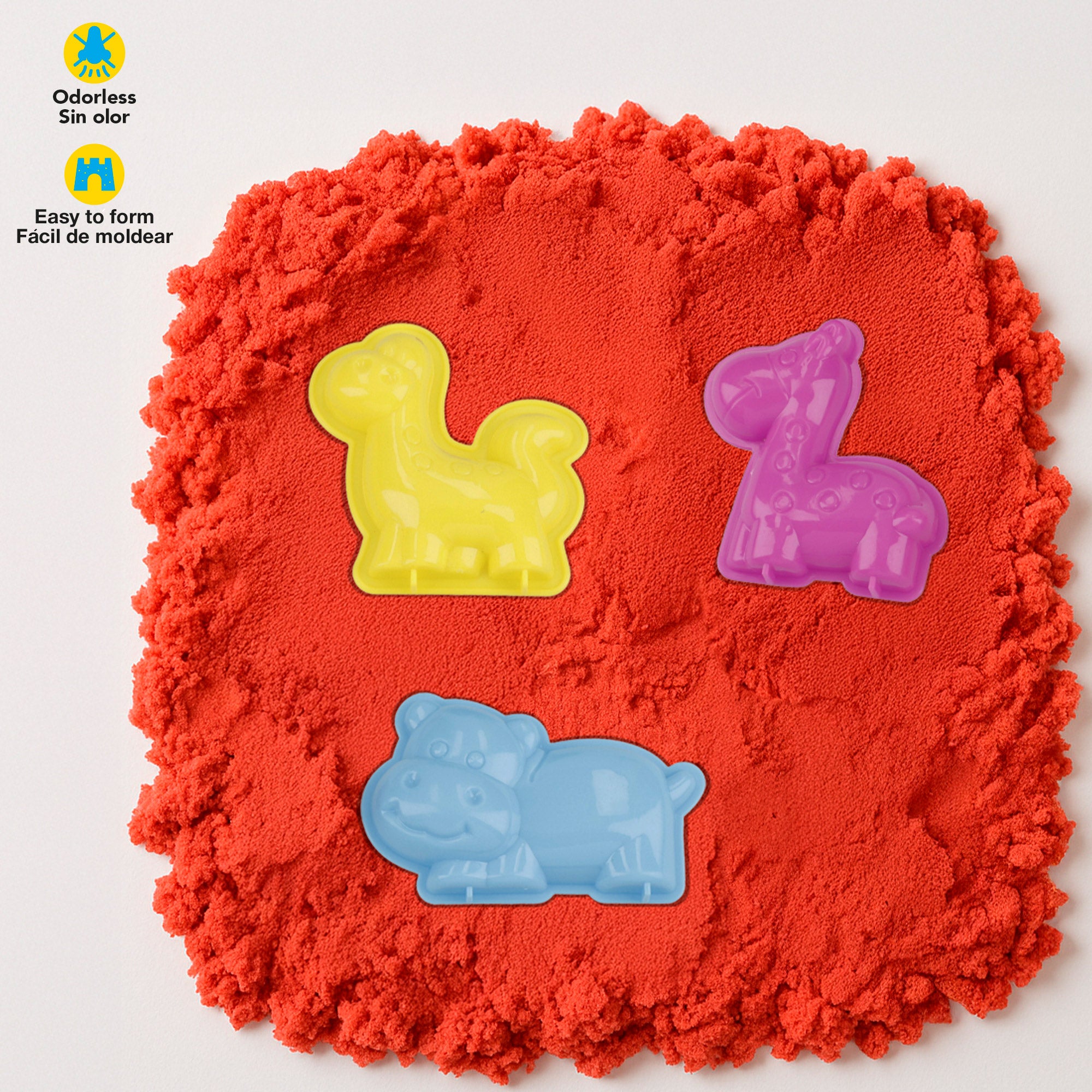 Arena mágica con moldes COLORBABY