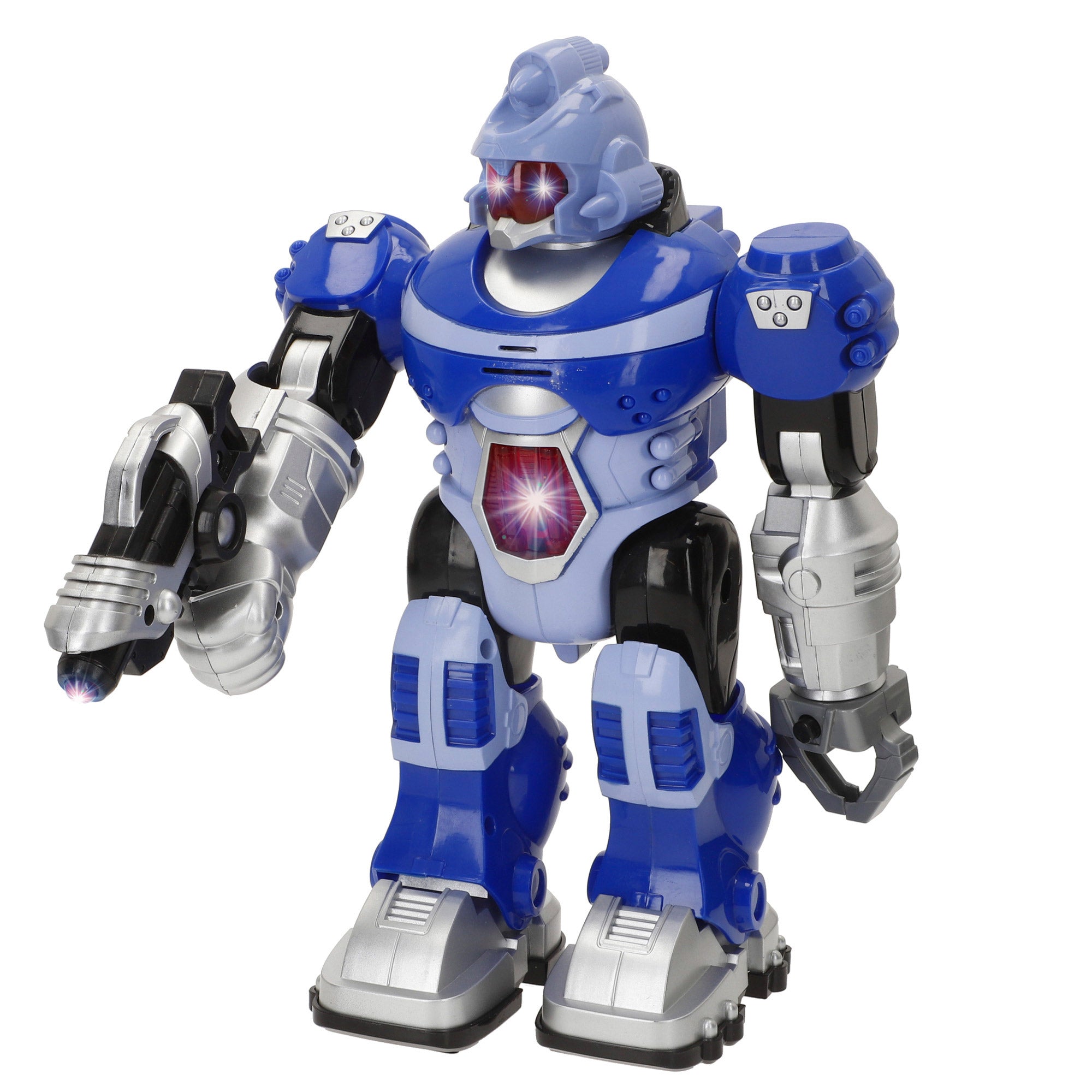 Robot de juguete con luz y sonido Warriors