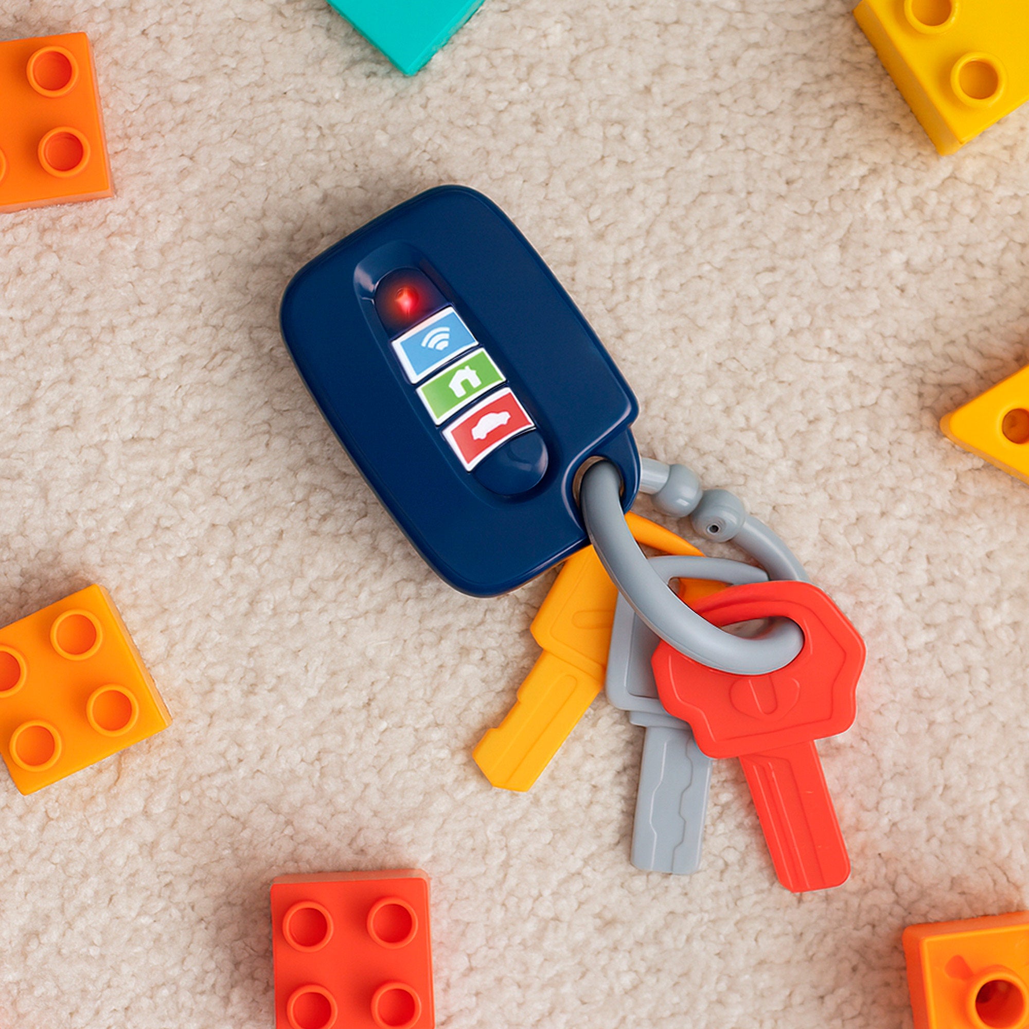 PLAY Set de teléfono y llaves interactivas para bebé