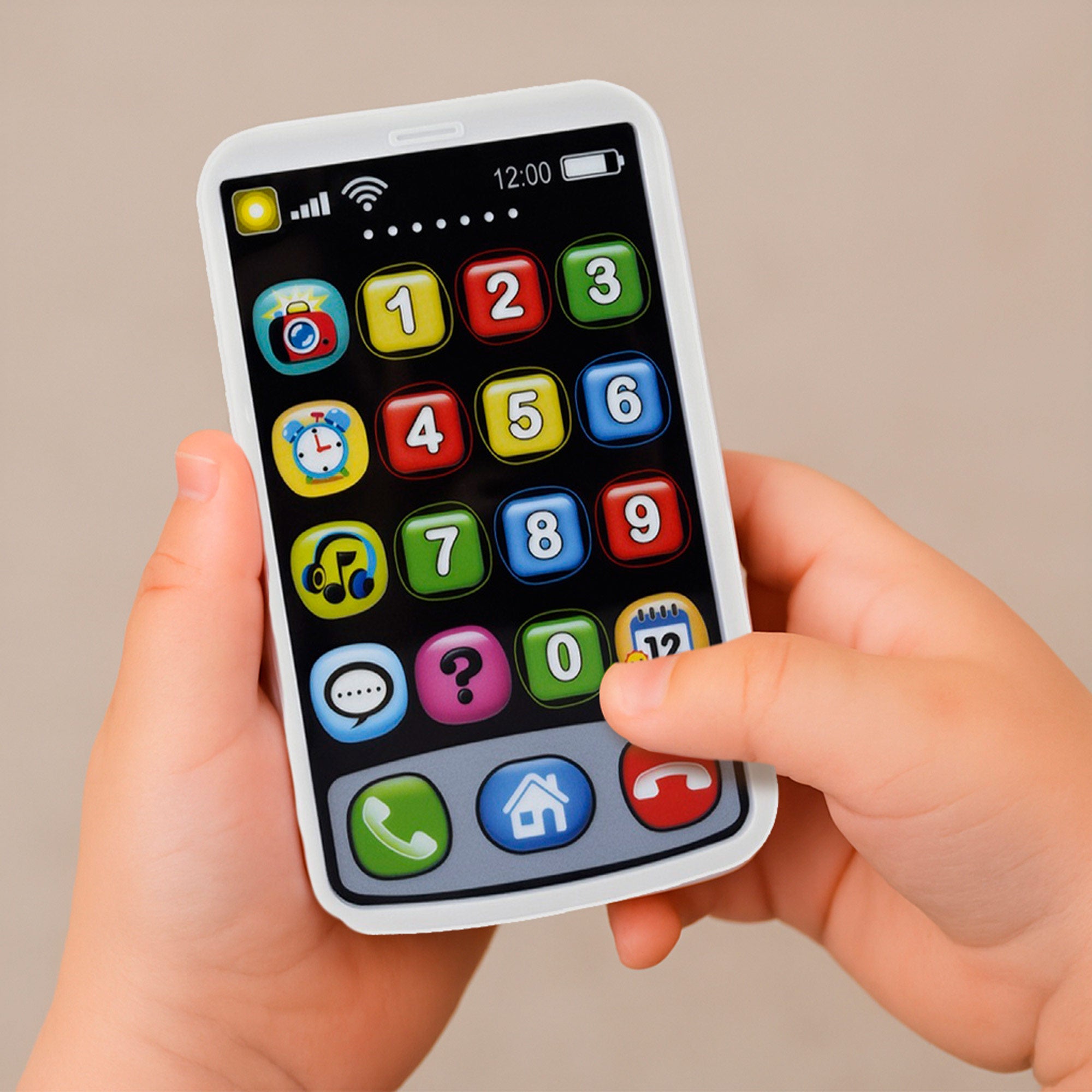 PLAY Set de teléfono y llaves interactivas para bebé