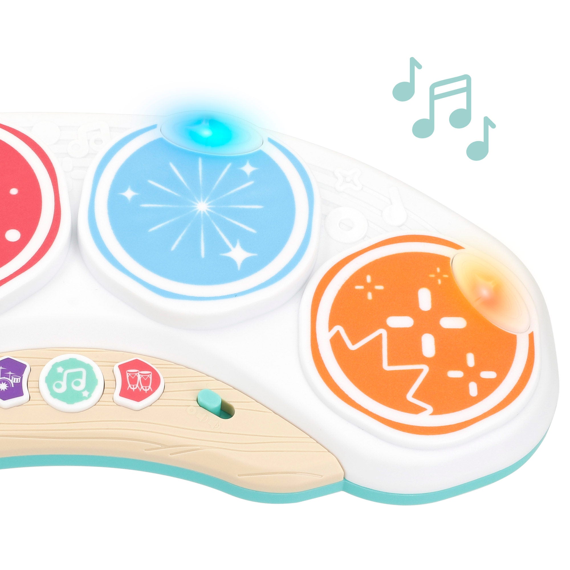 PLAY Xilófono eléctrico infantil de juguete con luces y sonidos