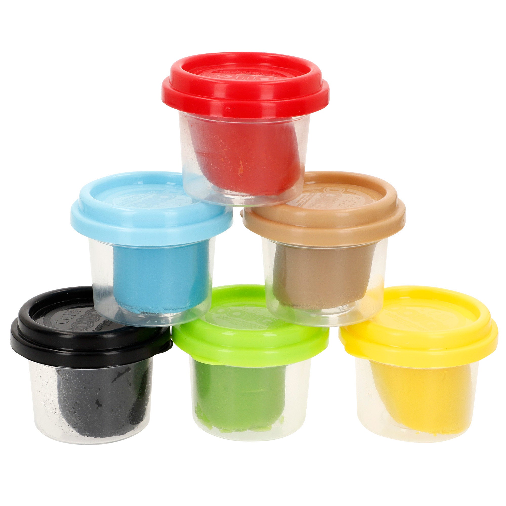 PLAY Juego de plastilina monstruos con moldes y accesorios