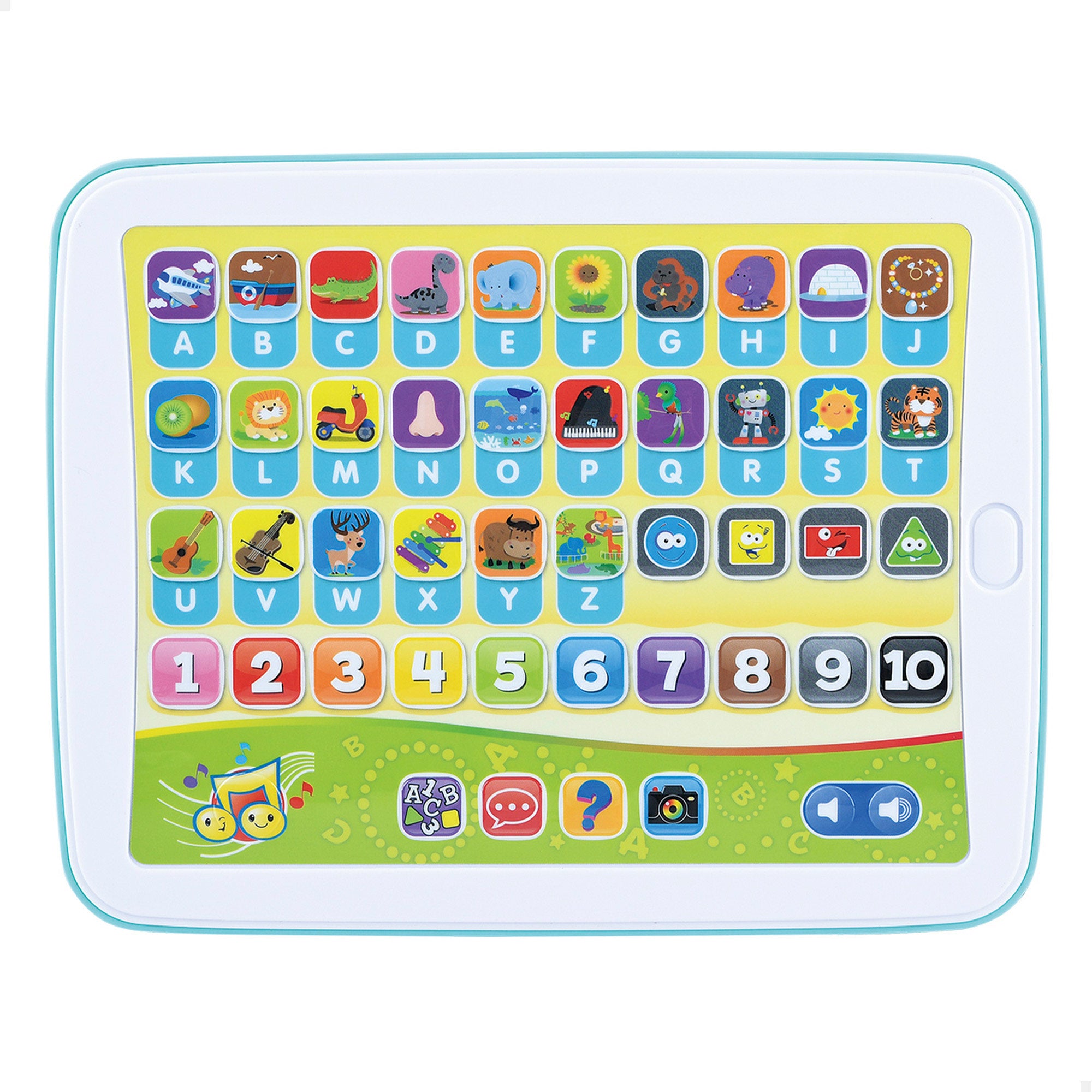 PLAY Tablet educativa español e inglés con letras, números y sonidos