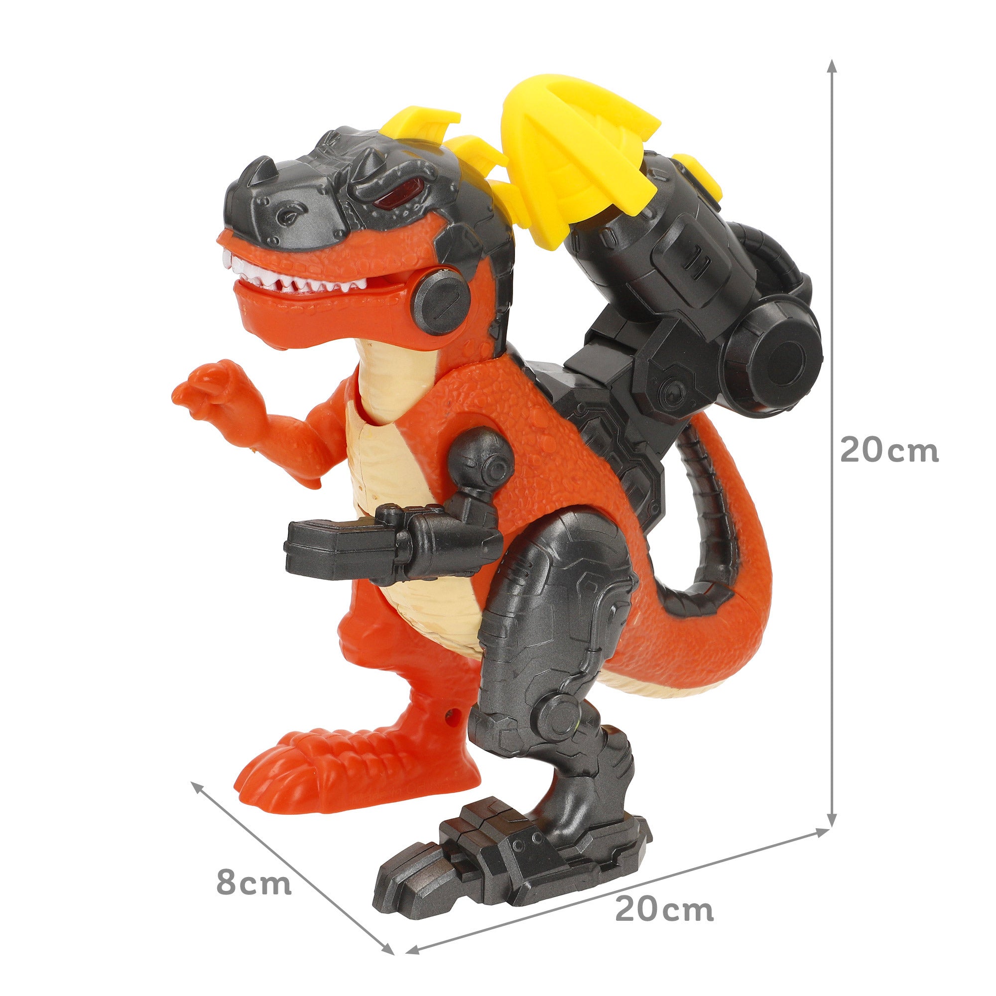 Set juguete robot vs dinosaurio con luz y sonido surtido Warrior Tech