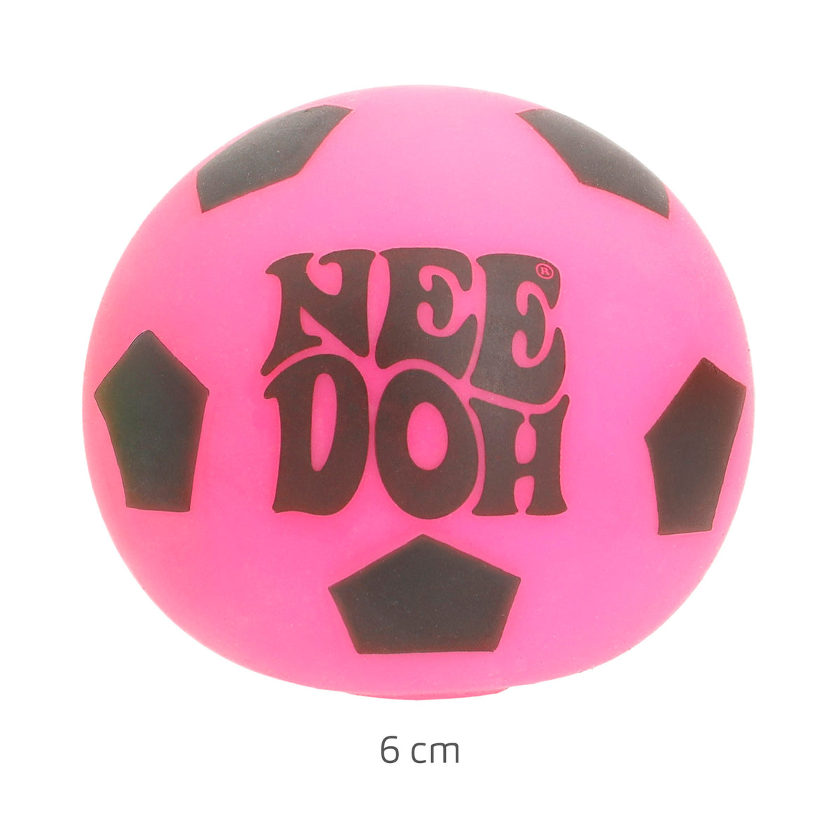 Nee-Doh Bola fútbol antiestrés squishy 6 cm