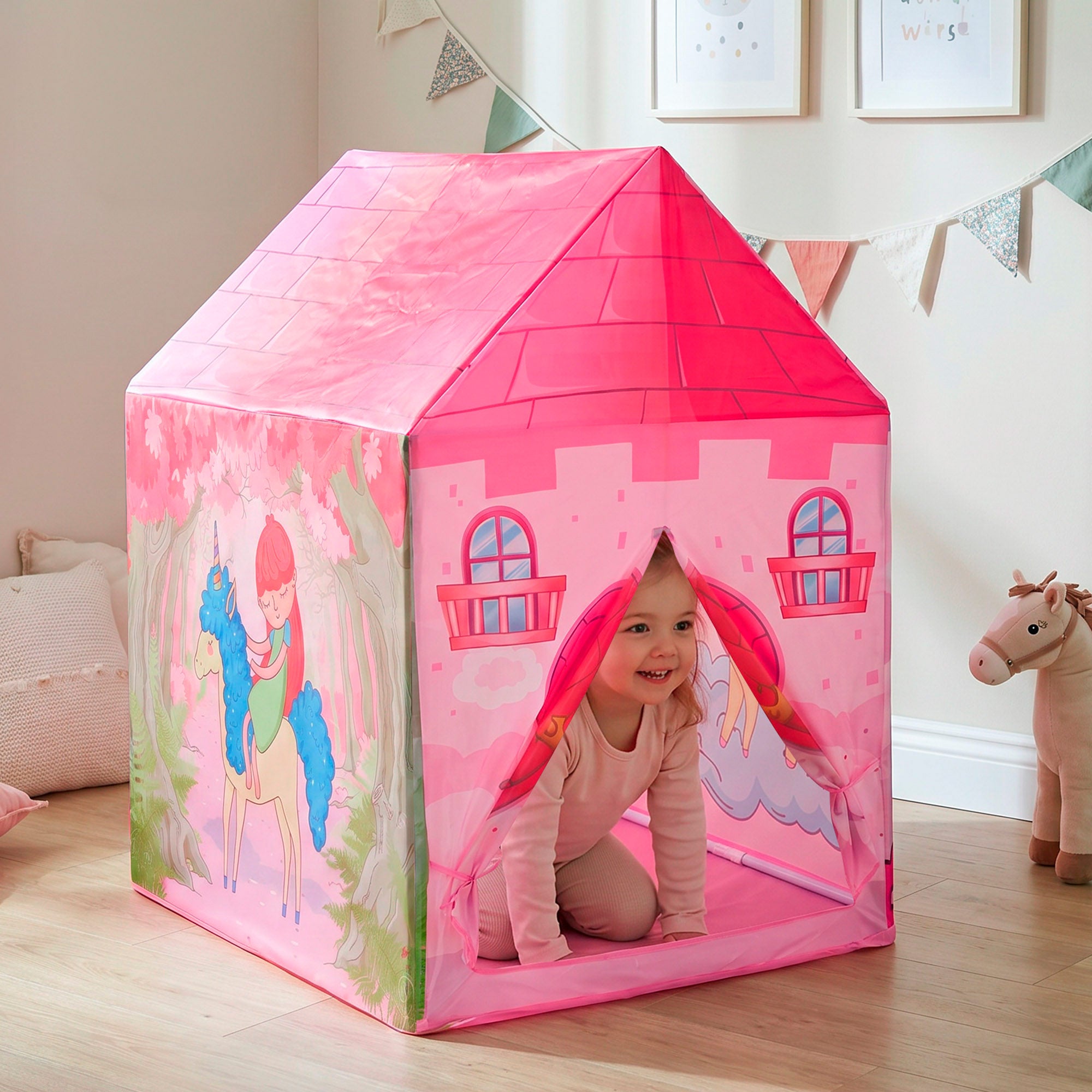 Casita de juegos de princesa y unicornio Fun Area!