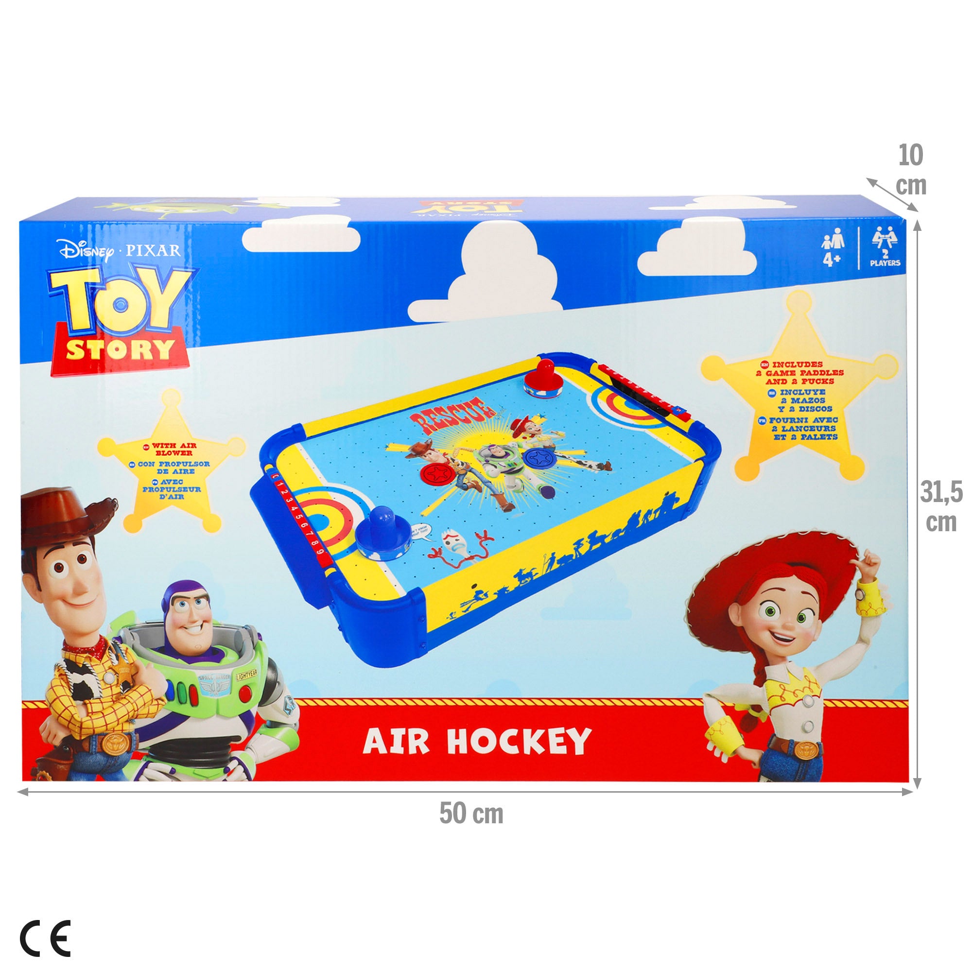 Toy Story Air Hockey de mesa + 4 años