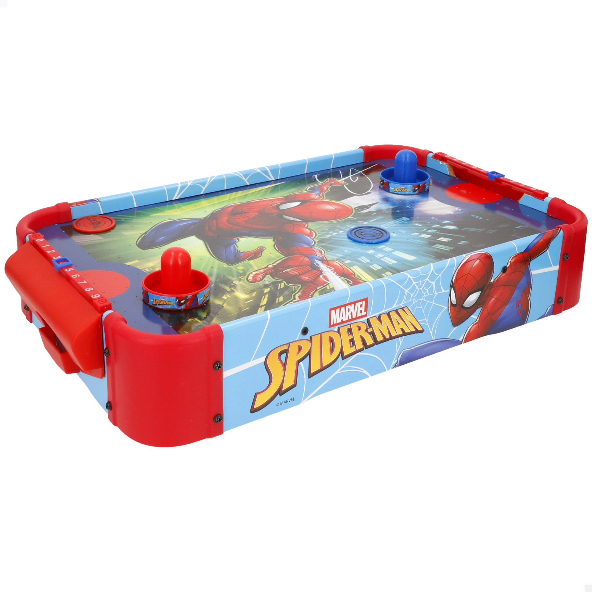 Spiderman Air Hockey de mesa + 4 años