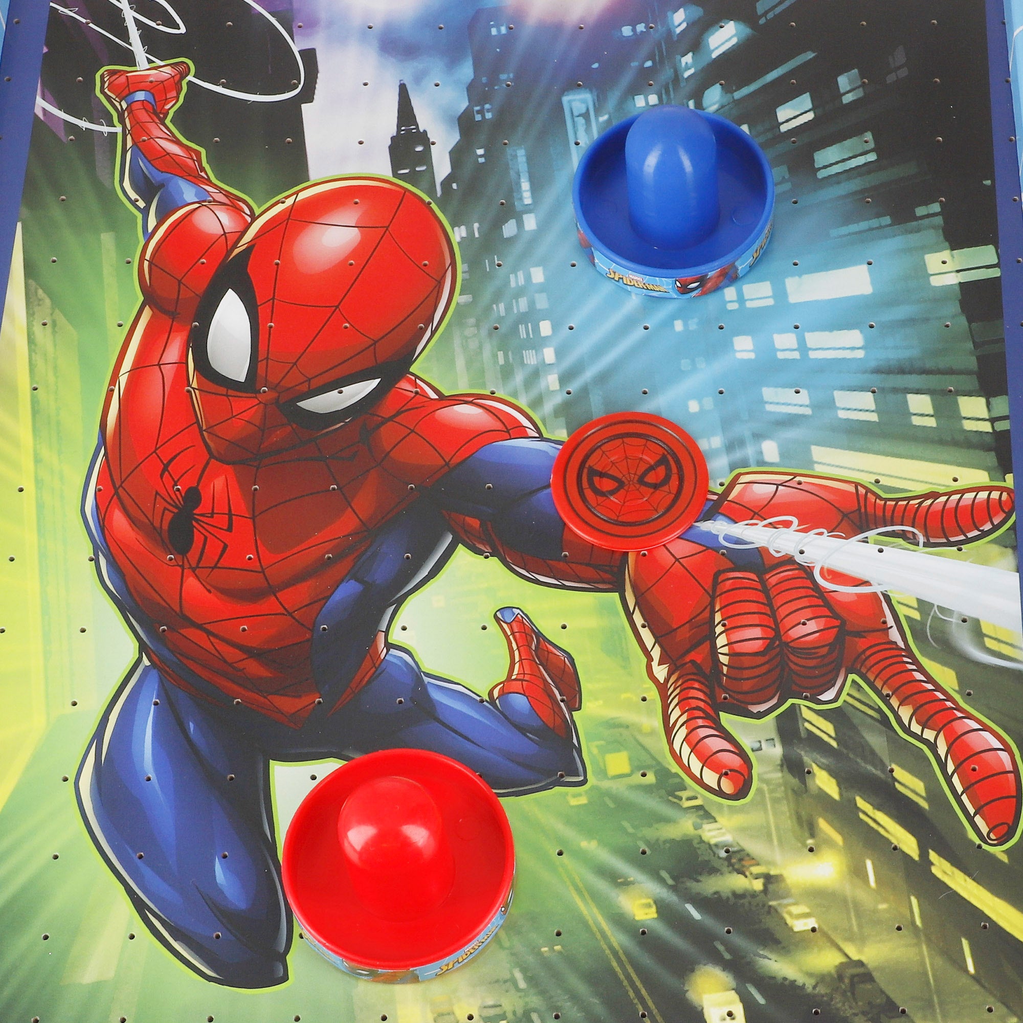 Spiderman Air Hockey de mesa + 4 años