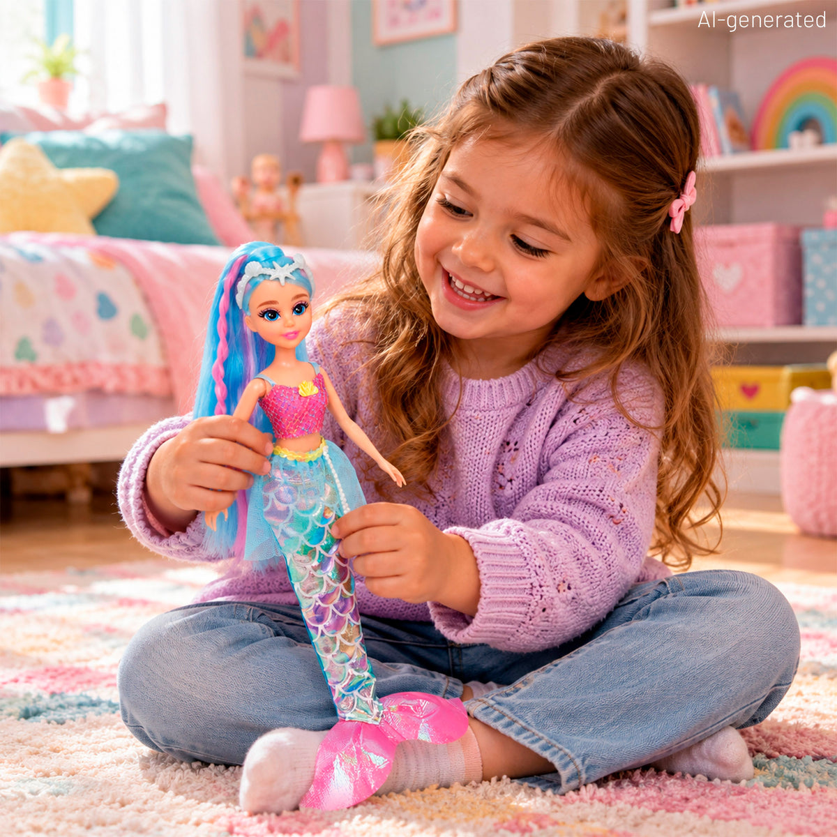 Set 5 muñecas fantasía 30 cm + 3 años Dreameez