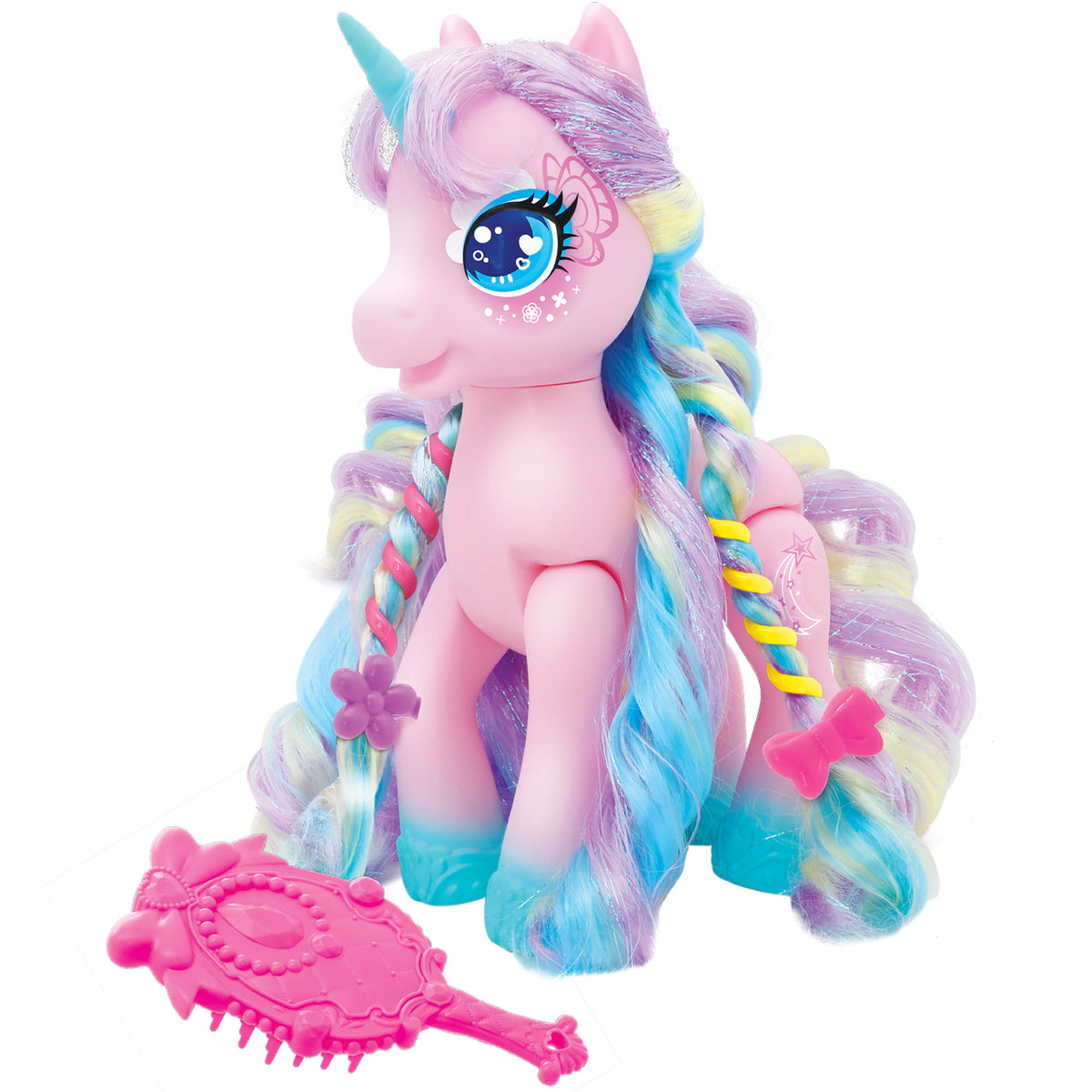 Unicornio fantasía con accesorios + 3 años Dreameez