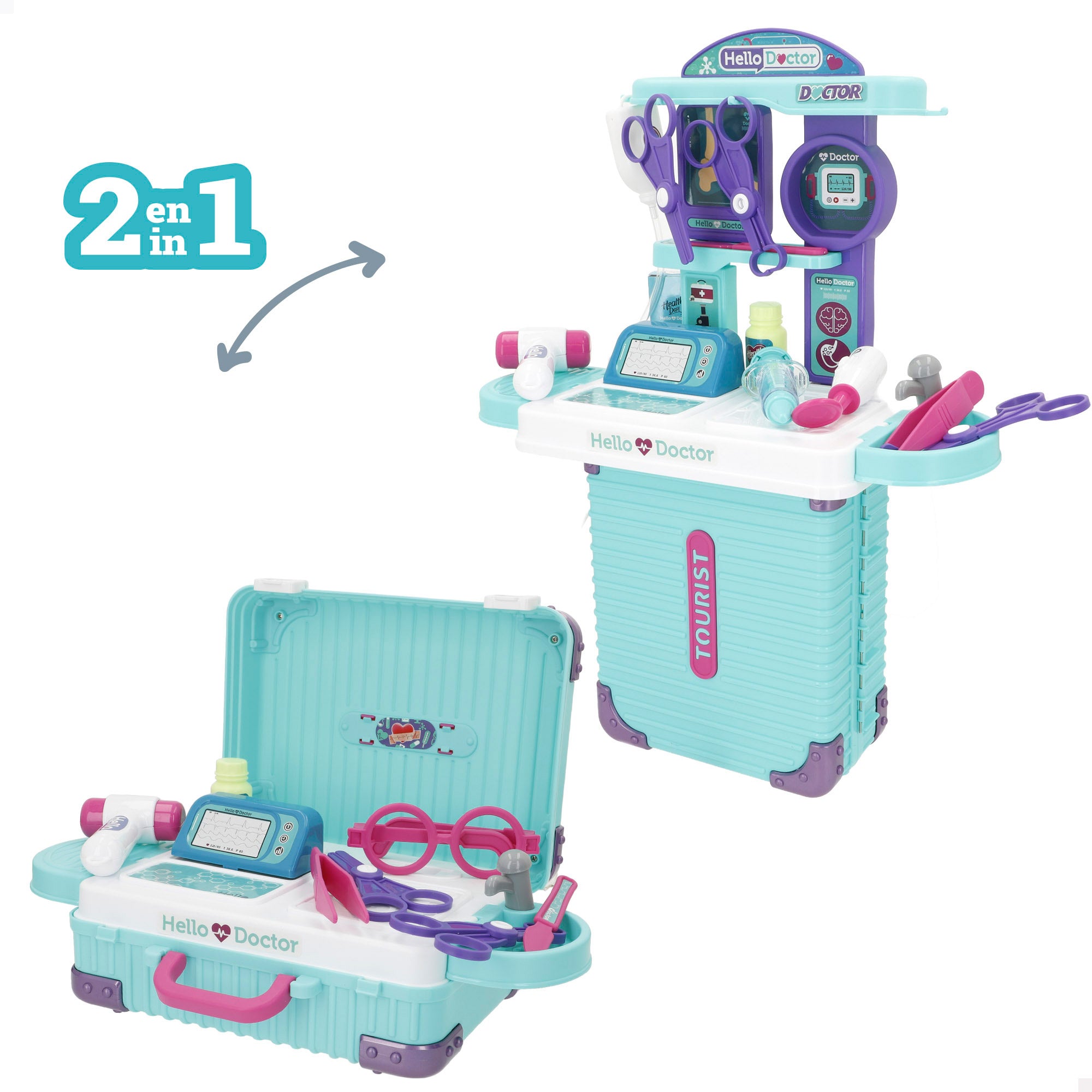 Set médico con maletín + 3 años My Doctor