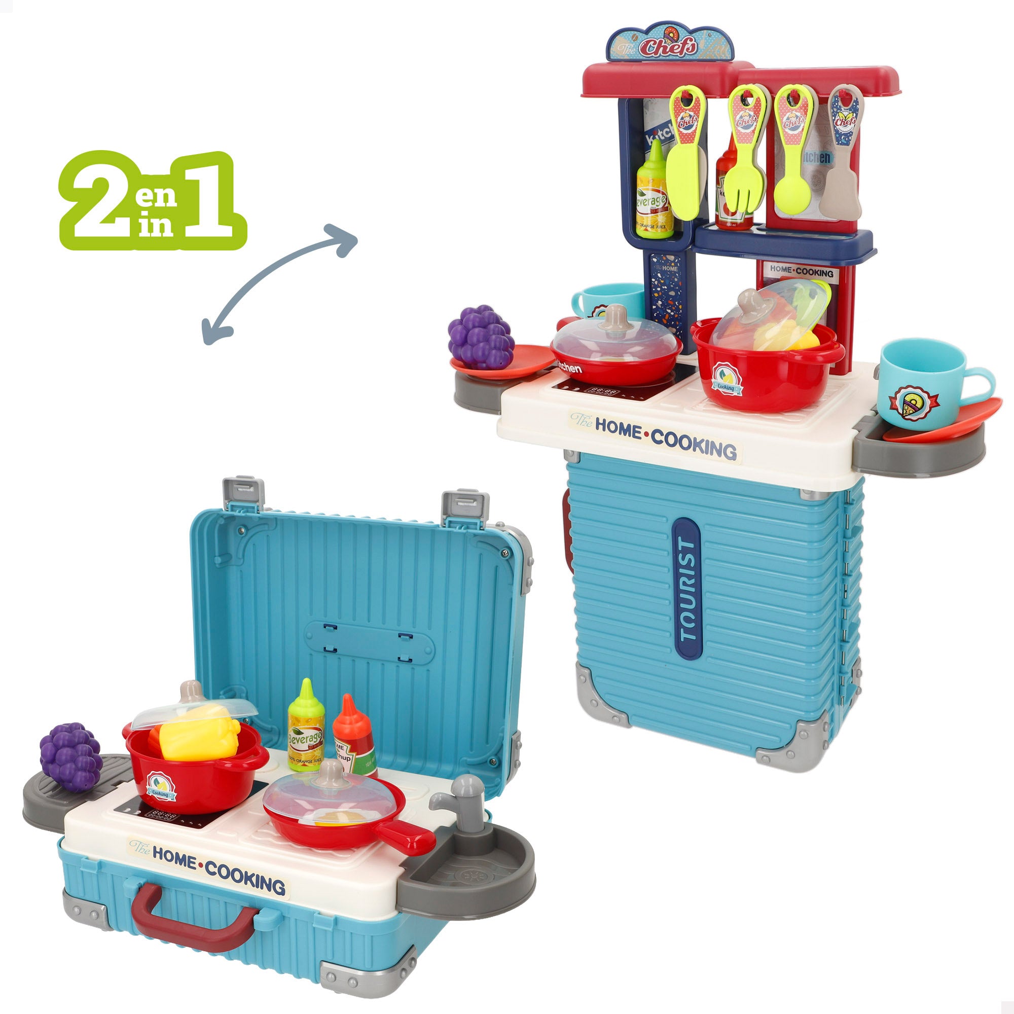 Set cocina con maletín + 3 años My Colors