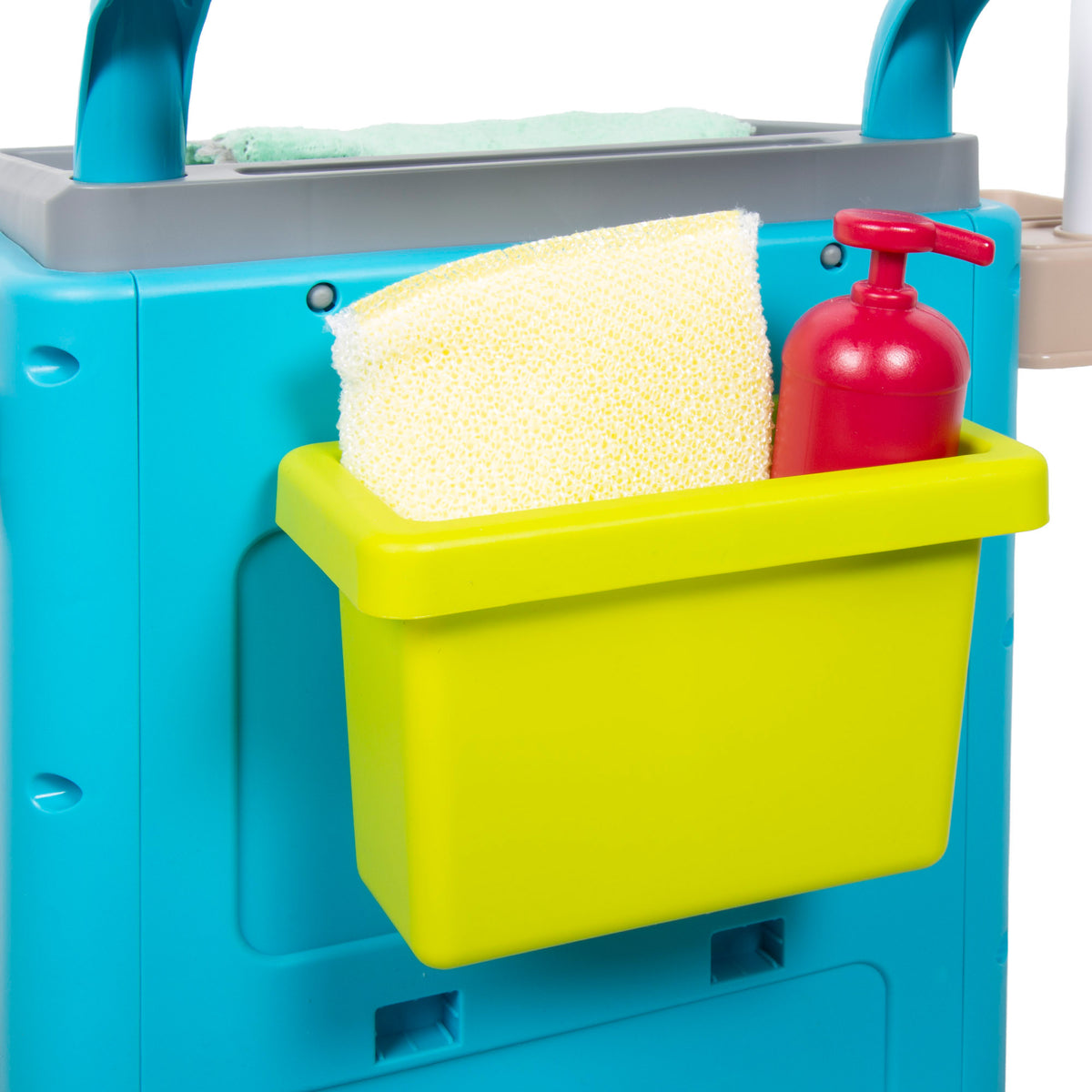Set de limpieza infantil con carrito, aspiradora eléctrica y accesorios My Home