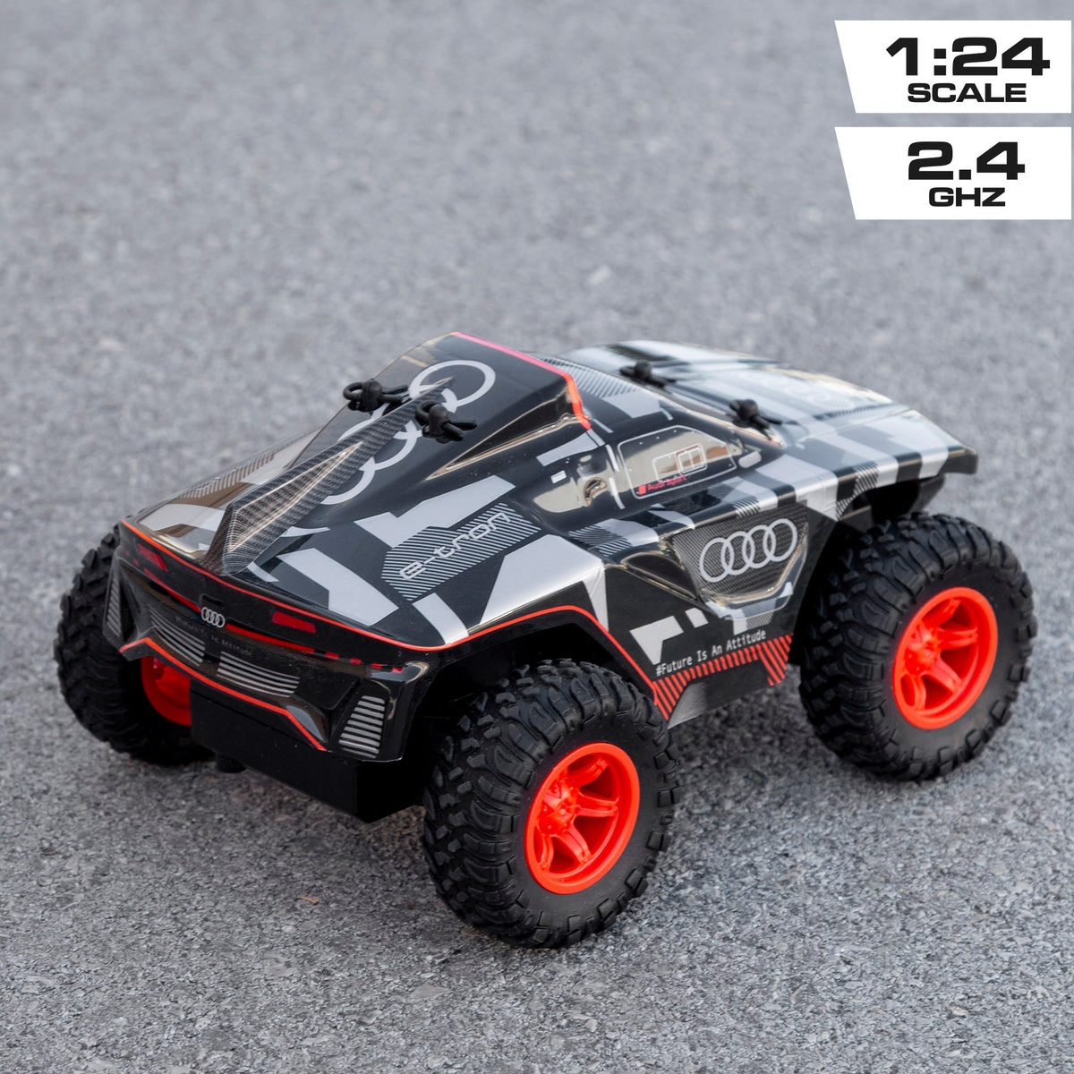Coche teledirigido con luz 1:24 Audi RSQ e-tron