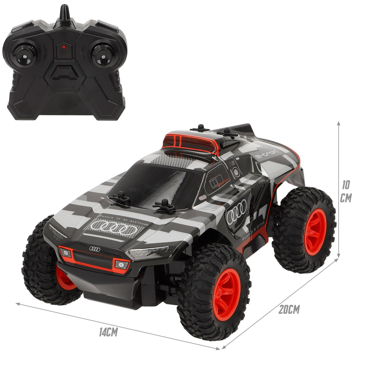 Coche teledirigido con luz 1:24 Audi RSQ e-tron