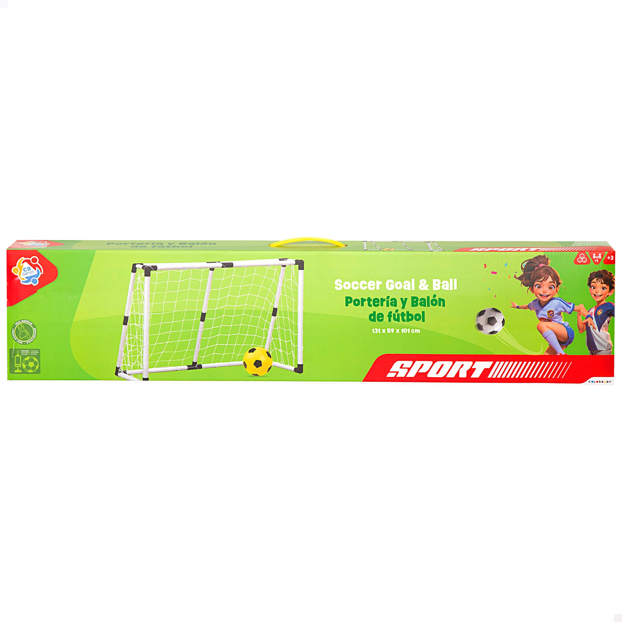Set portería con balón CB Games
