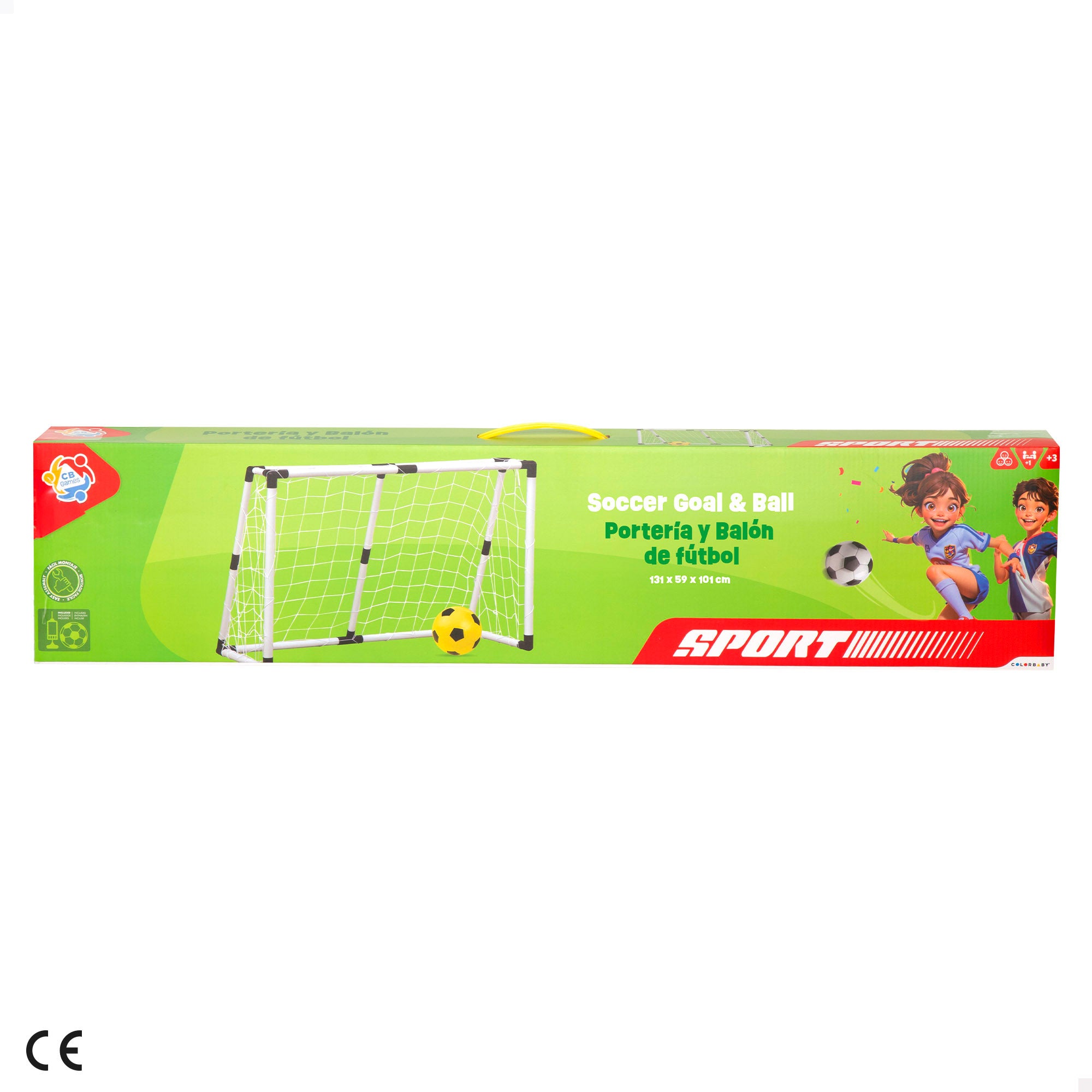 Set portería con balón CB Games