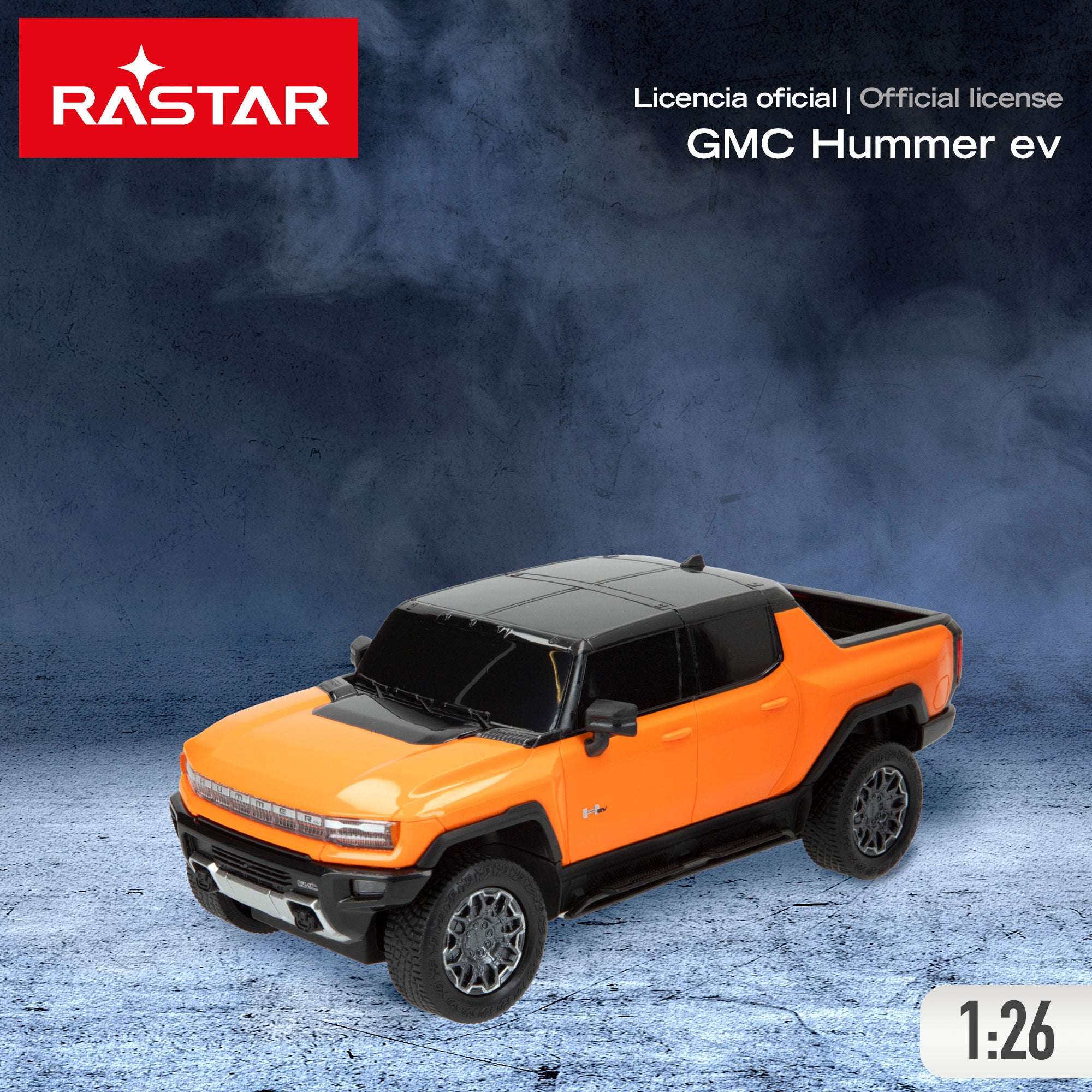 RASTAR Coche teledirigido Hummer EV 1:26
