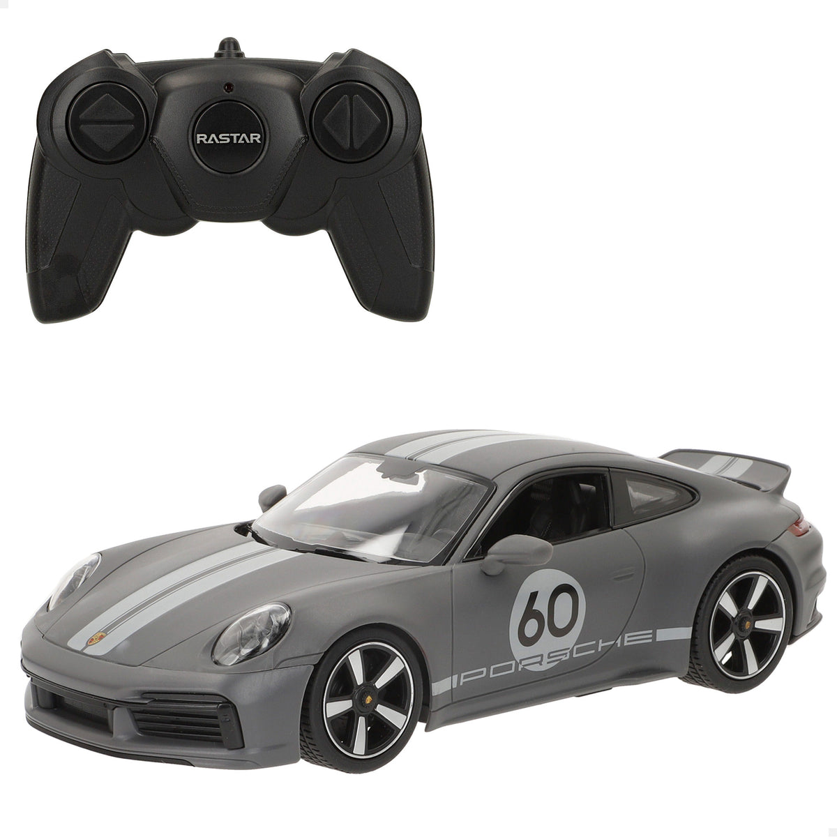 RASTAR Coche teledirigido Porsche 911 Sport Classic 1:16 con luz