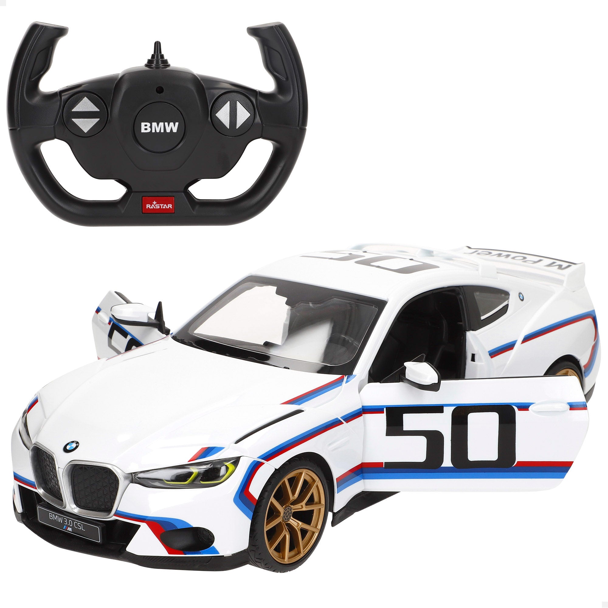 RASTAR Coche teledirigido BMW 3.0 CSL 1:14