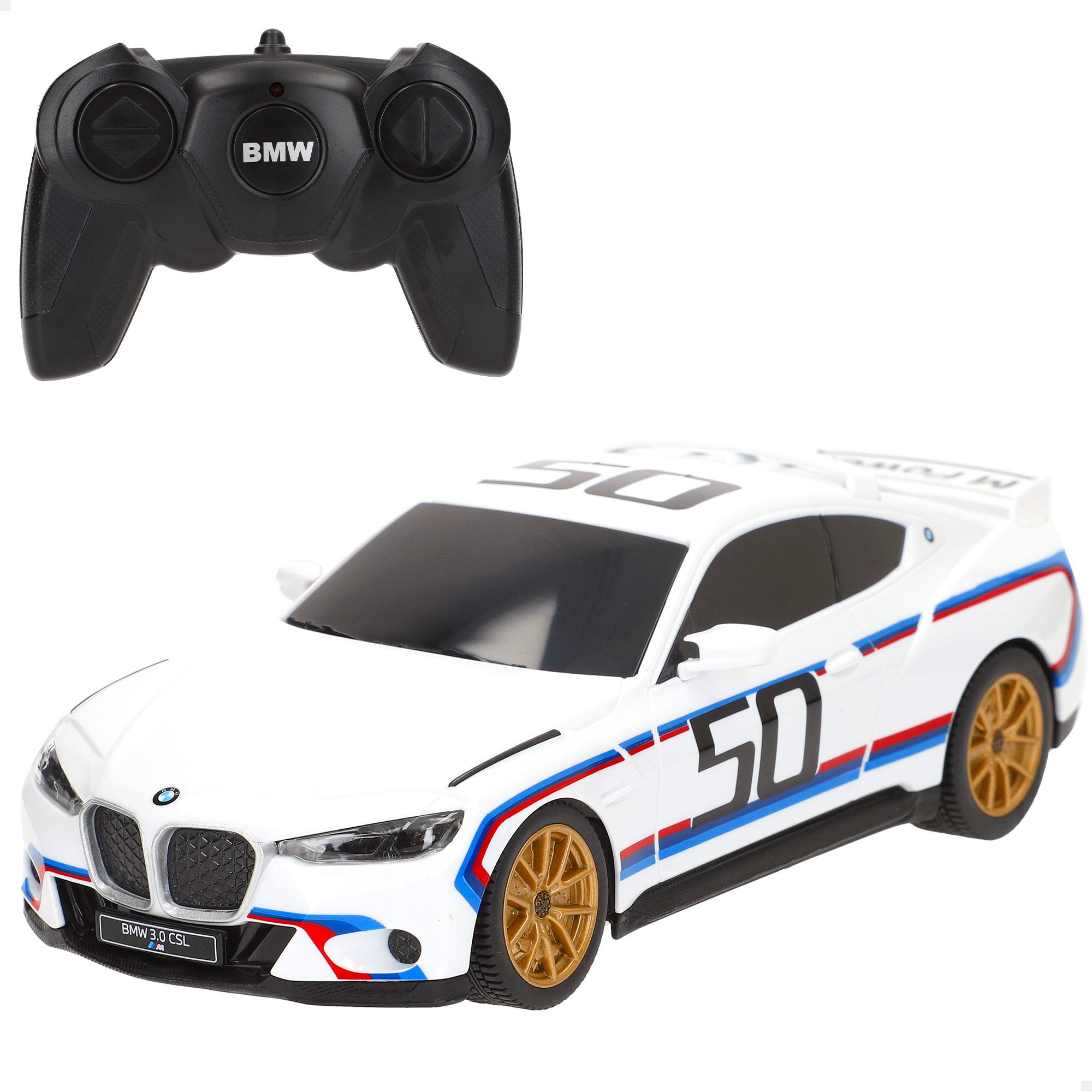 RASTAR Coche teledirigido BMW 3.0 CSL 1:24