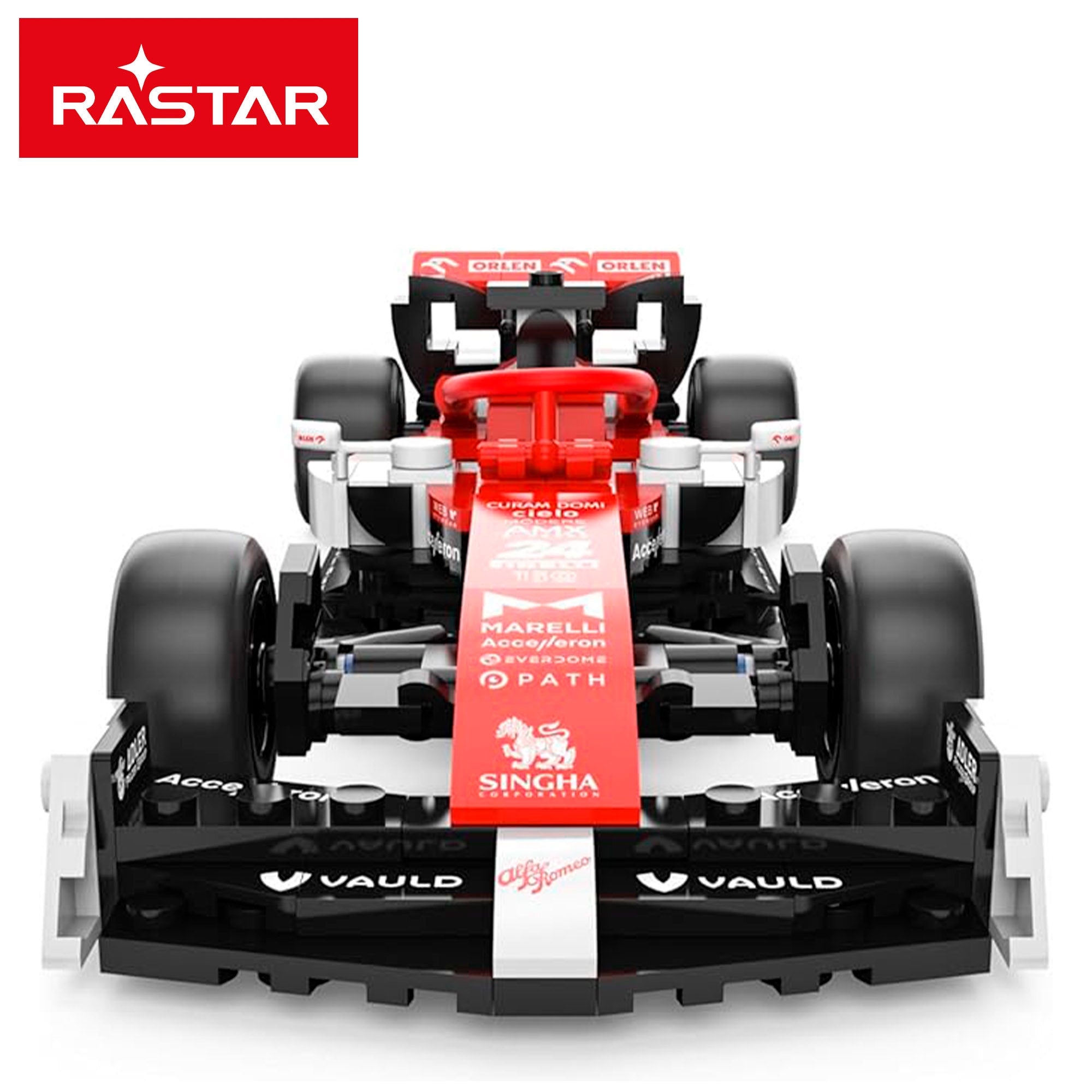 RASTAR Maqueta coche para montar F1 2022 Alfa Romeo Team ORLEN C42 1:24