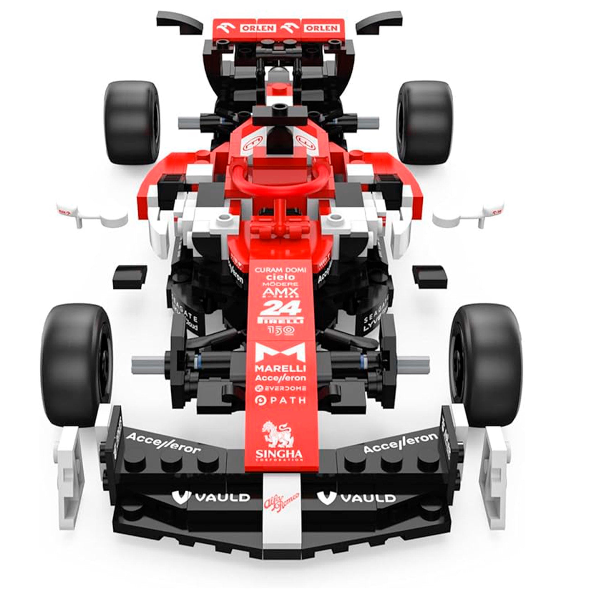 RASTAR Maqueta coche para montar F1 2022 Alfa Romeo Team ORLEN C42 1:24