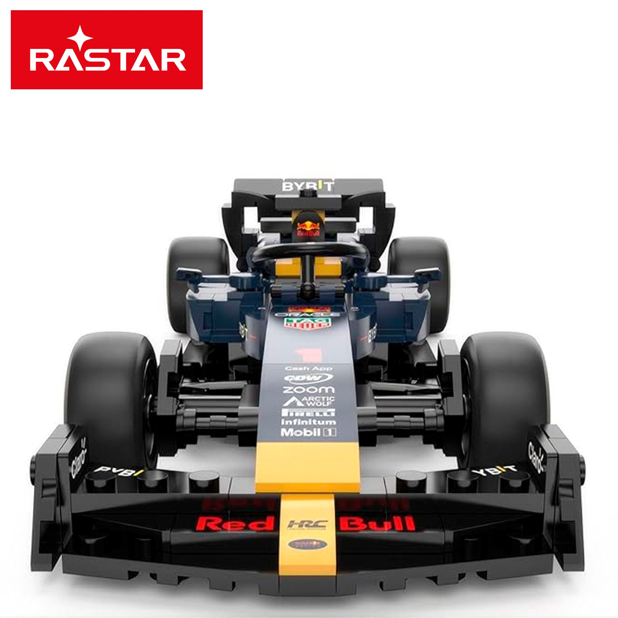RASTAR Maqueta coche para montar F1 2023 Red Bull RB19 Verstappen 1:24