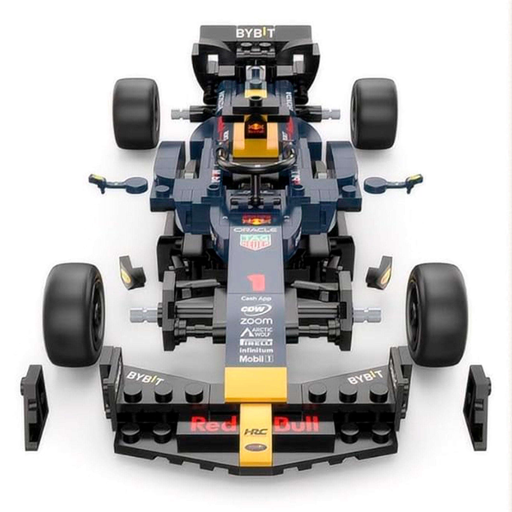 RASTAR Maqueta coche para montar F1 2023 Red Bull RB19 Verstappen 1:24