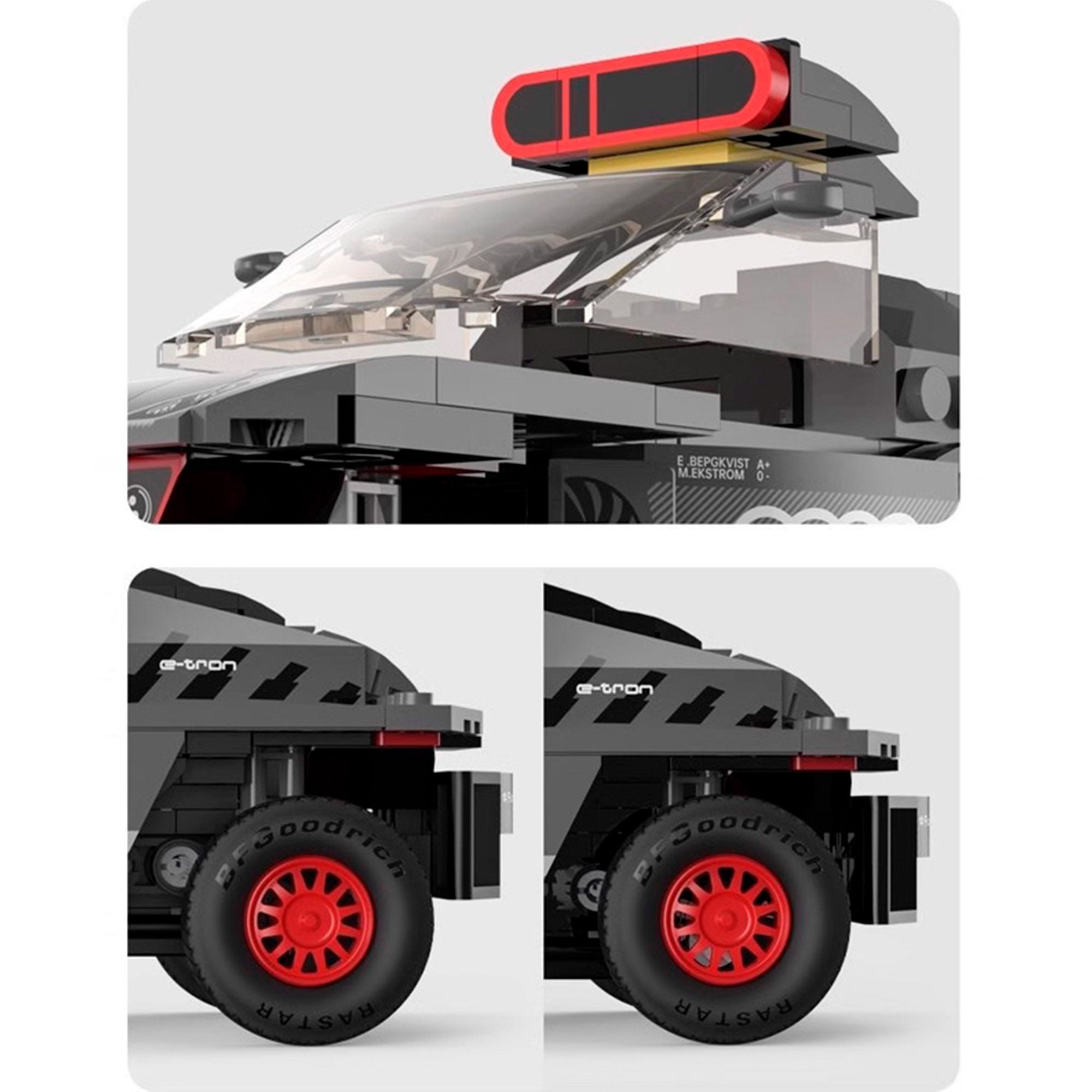 RASTAR Maqueta coche para montar Dakar '24 Audi RS Q e-tron (Sainz) 1:30