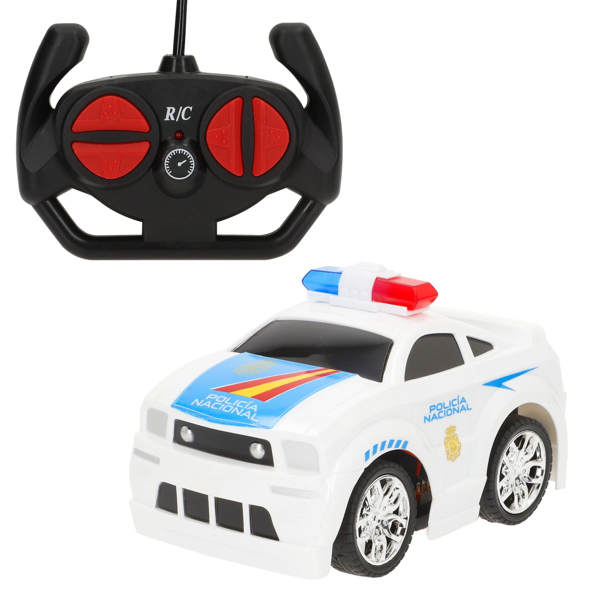 Coche teledirigido policía nacional 1:24 Speed & Go